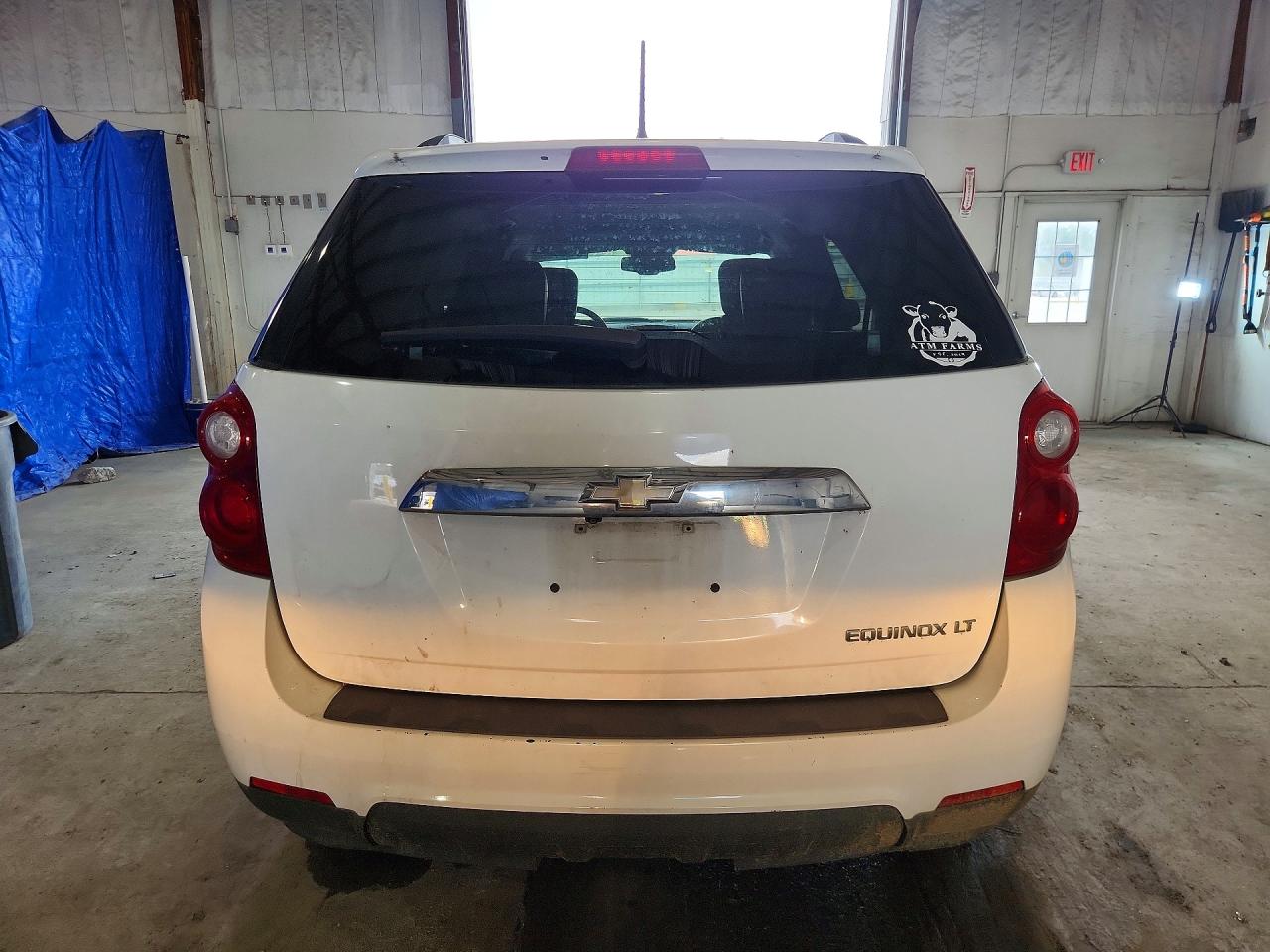 2013 Chevrolet Equinox Белый vin: 2GNALPEK8D6344310