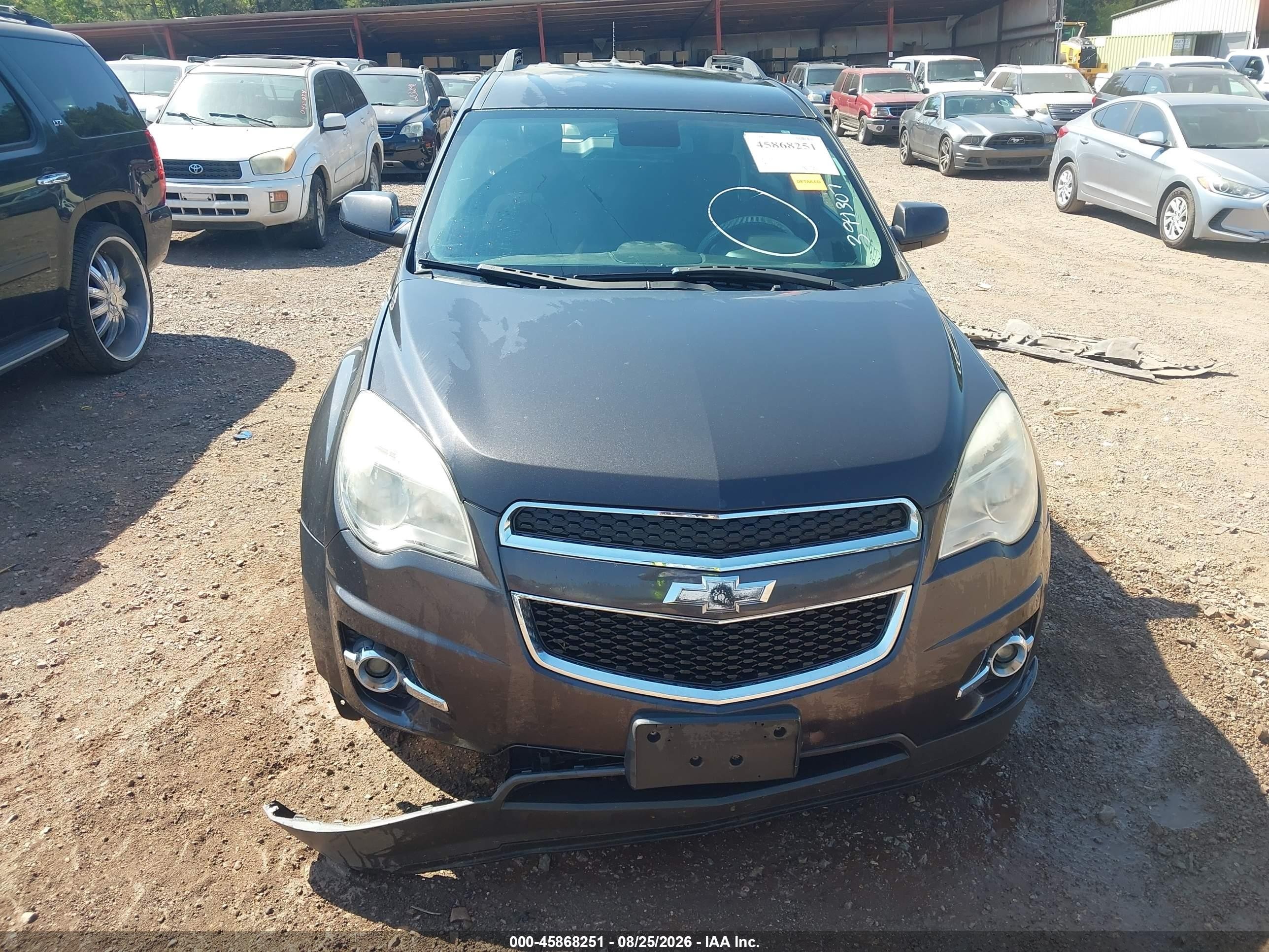 2013 Chevrolet Equinox 2lt Black vin: 2GNALPEK8D6399307