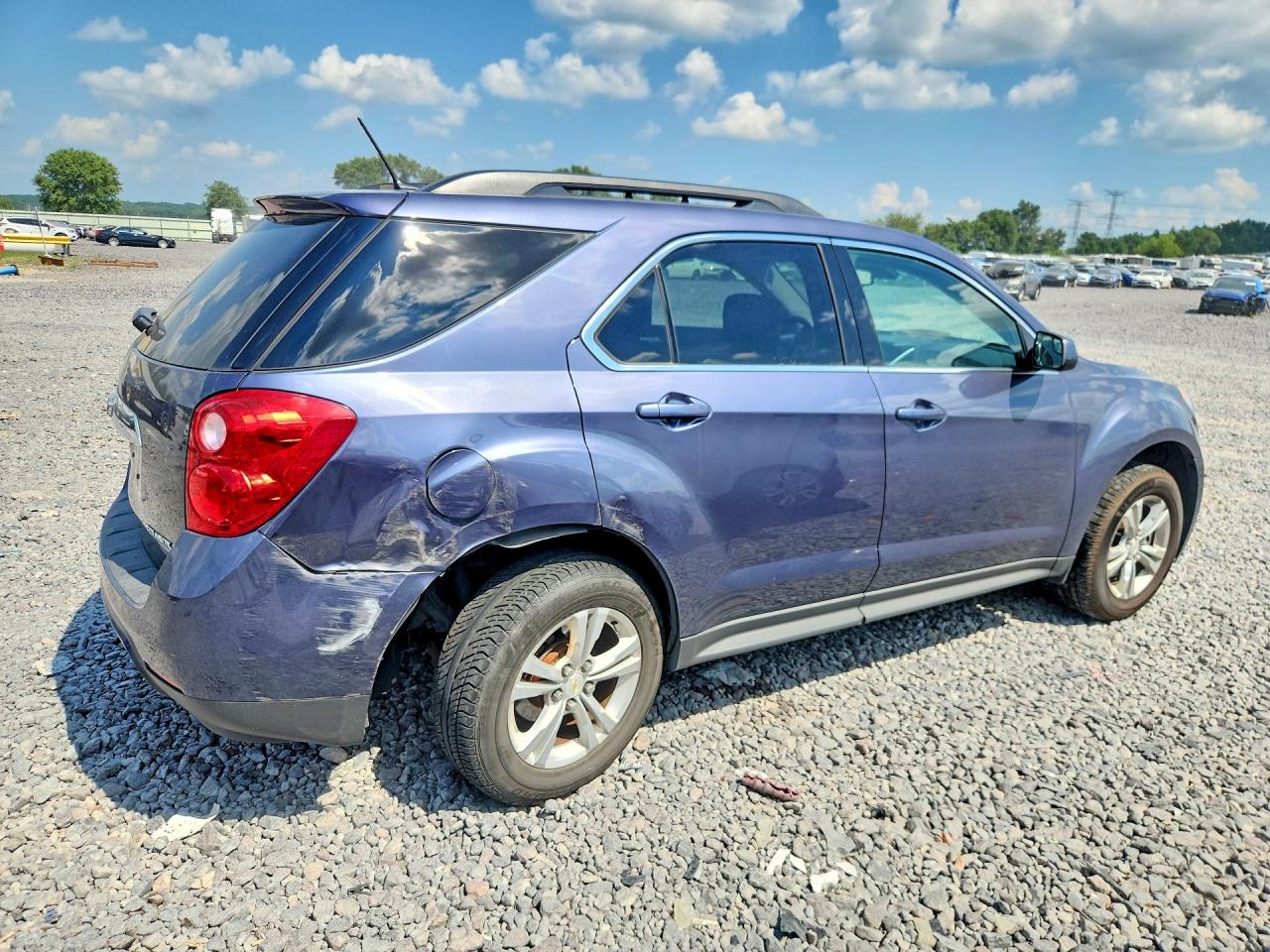 2013 Chevrolet Equinox Lt Blue vin: 2GNALPEK8D6428935