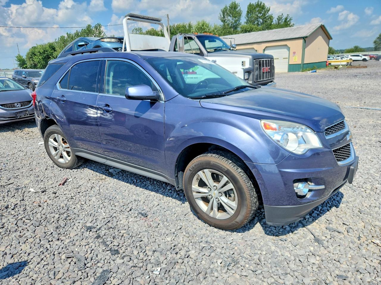 2013 Chevrolet Equinox Lt Blue vin: 2GNALPEK8D6428935