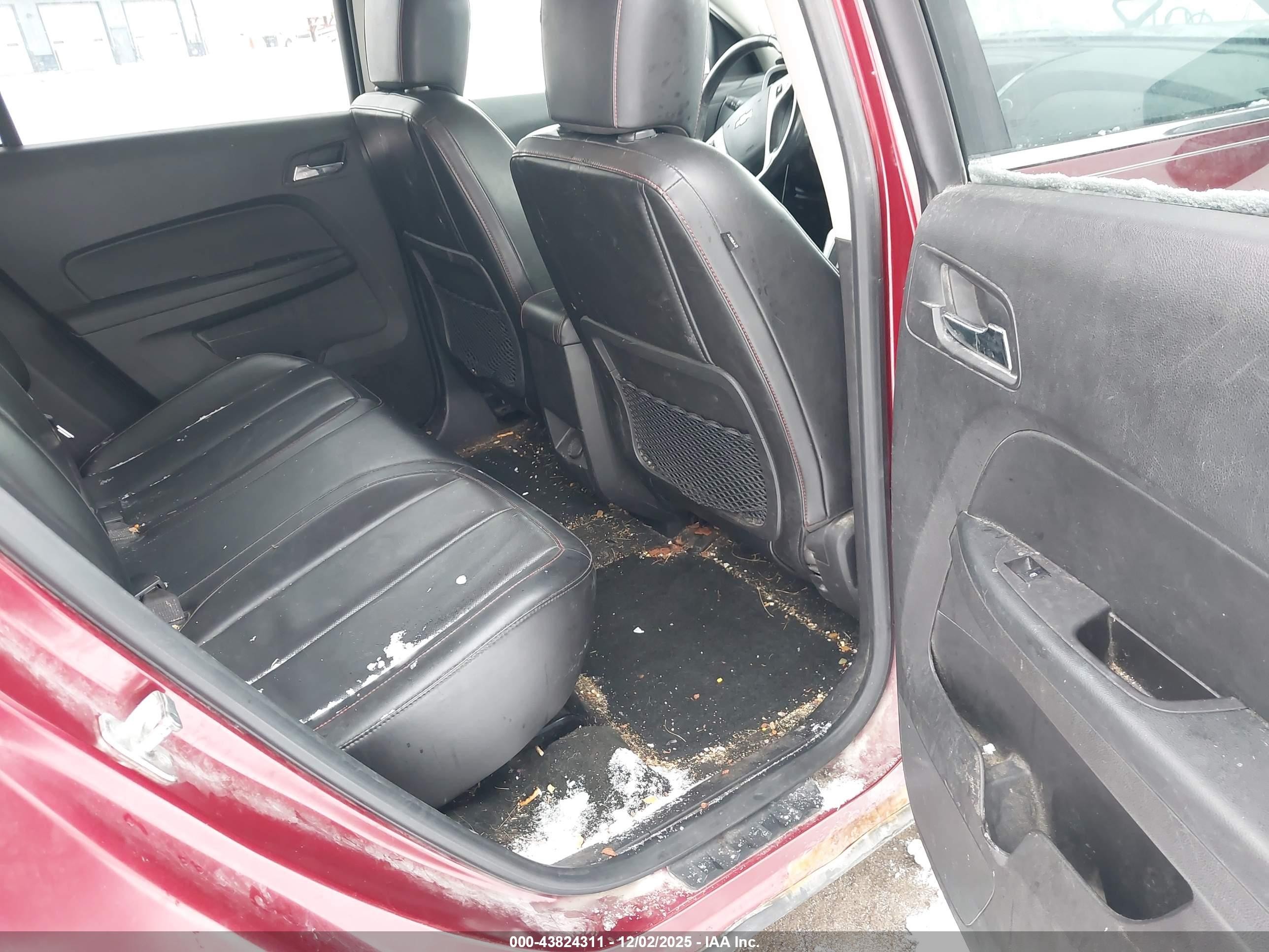 2012 Chevrolet Equinox 2lt Burgundy vin: 2GNALPEK9C6365102