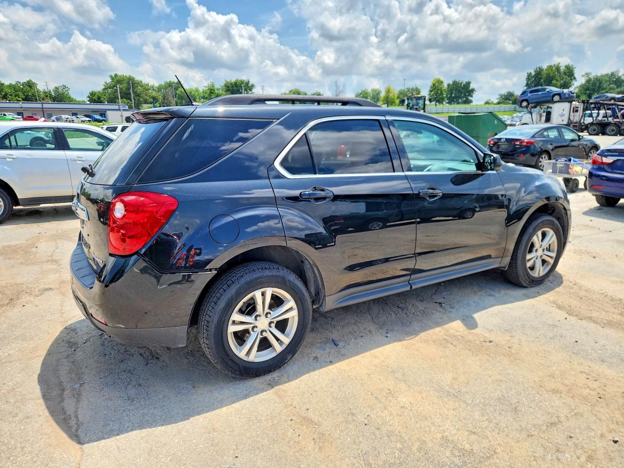 2013 Chevrolet Equinox Lt Black vin: 2GNALPEK9D6143094