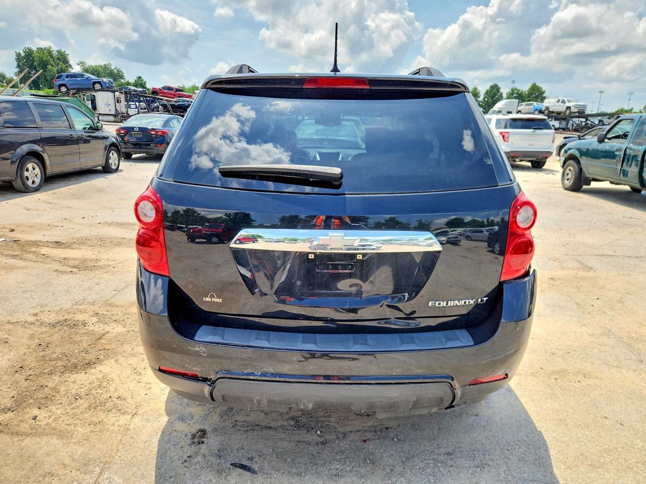 2013 Chevrolet Equinox Lt Black vin: 2GNALPEK9D6143094
