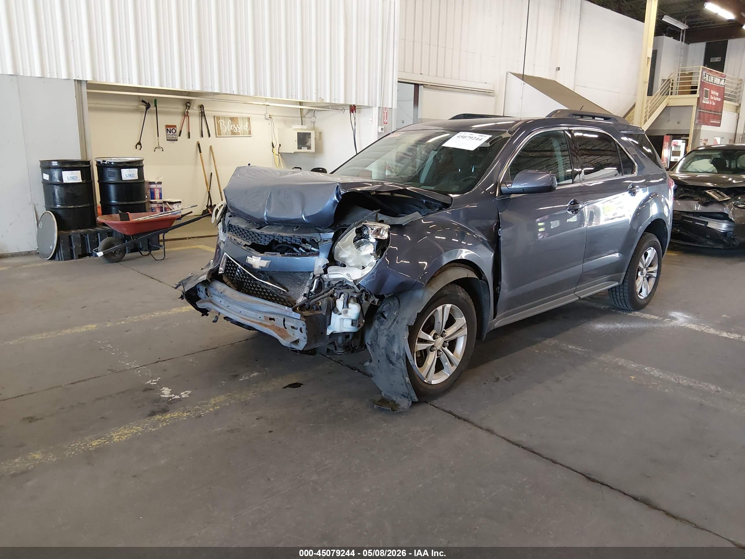 2013 Chevrolet Equinox 2lt Blue vin: 2GNALPEK9D6245026