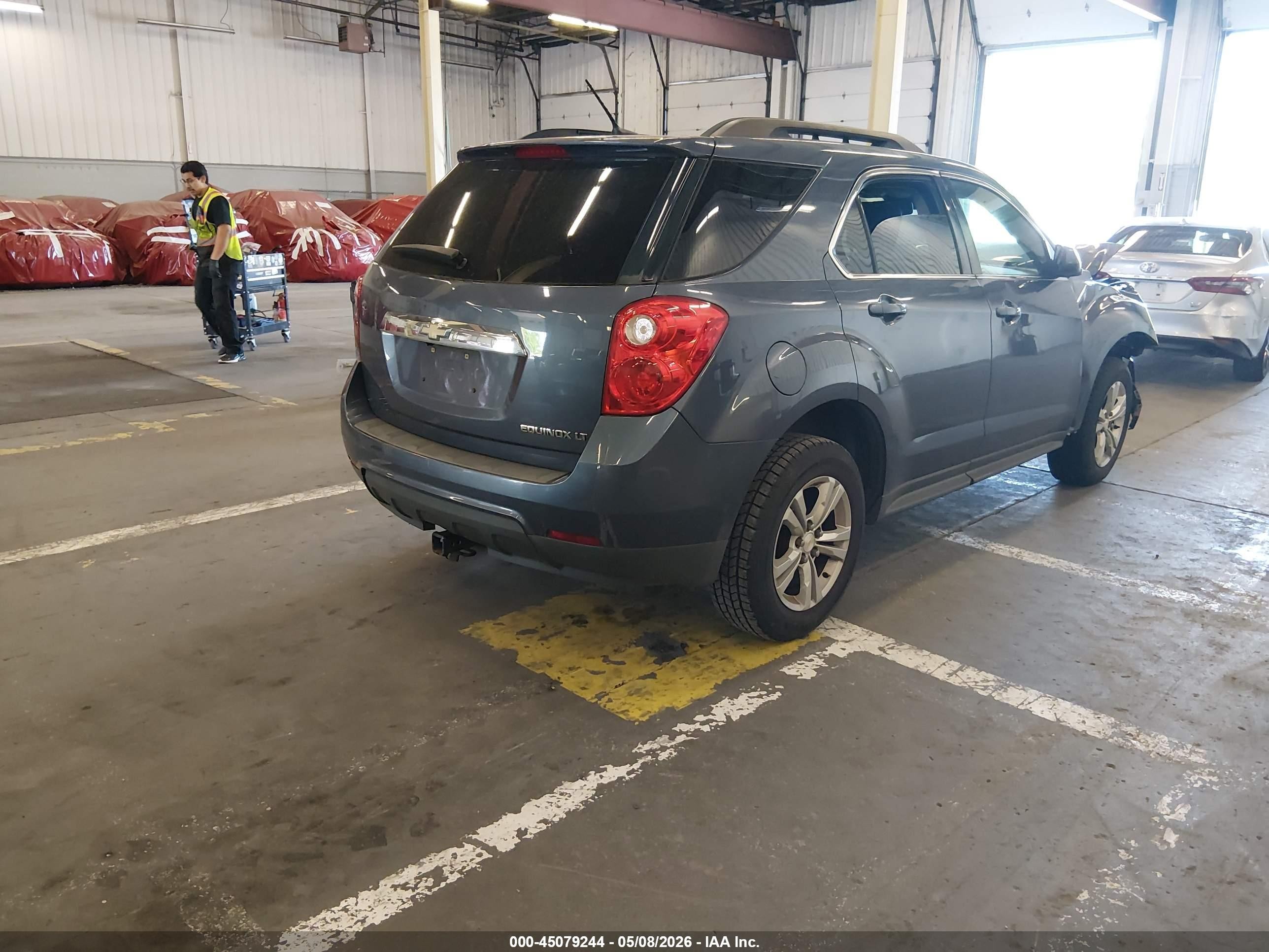 2013 Chevrolet Equinox 2lt Blue vin: 2GNALPEK9D6245026