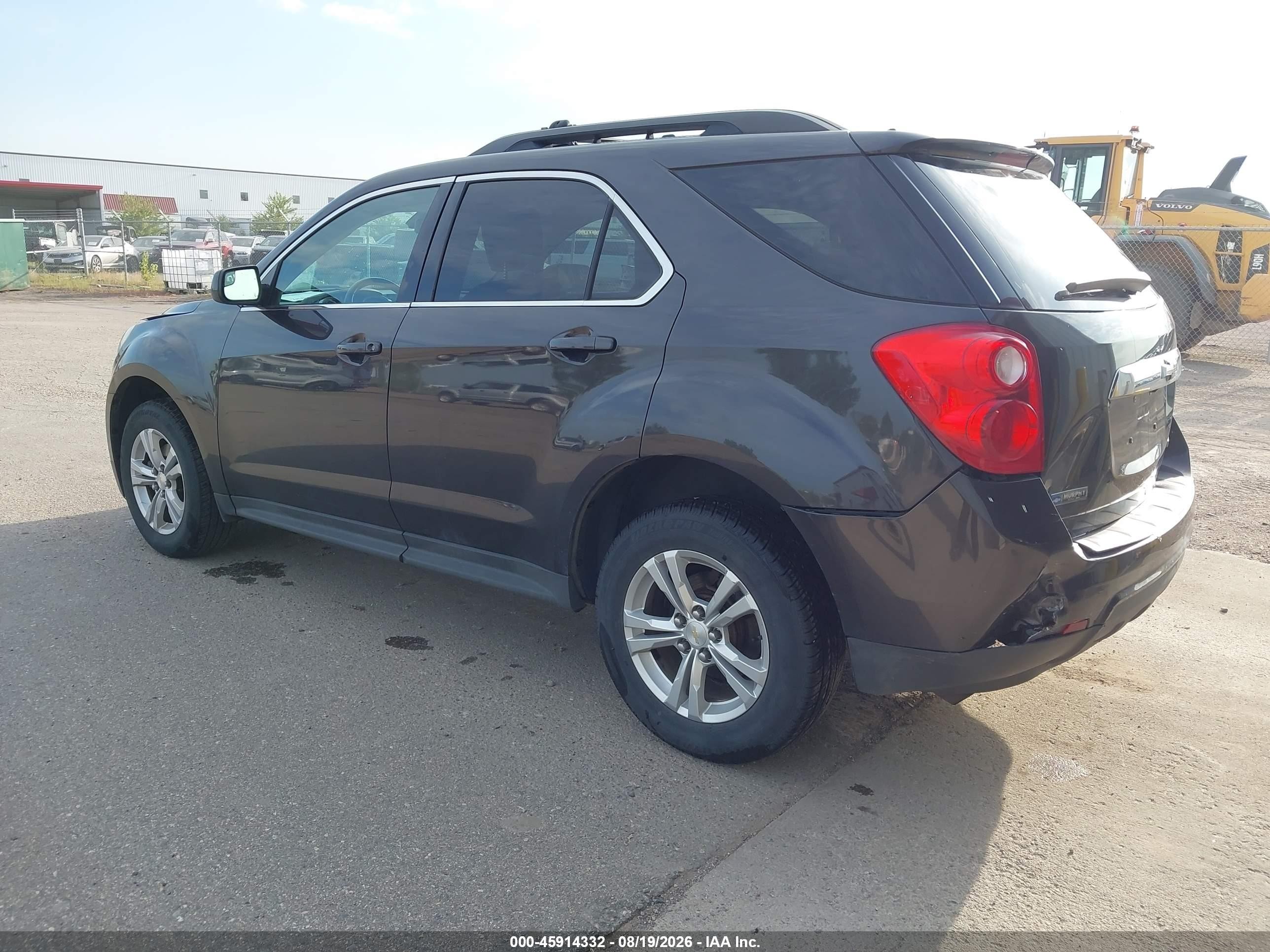 2013 Chevrolet Equinox Lt Black vin: 2GNALPEK9D6347250