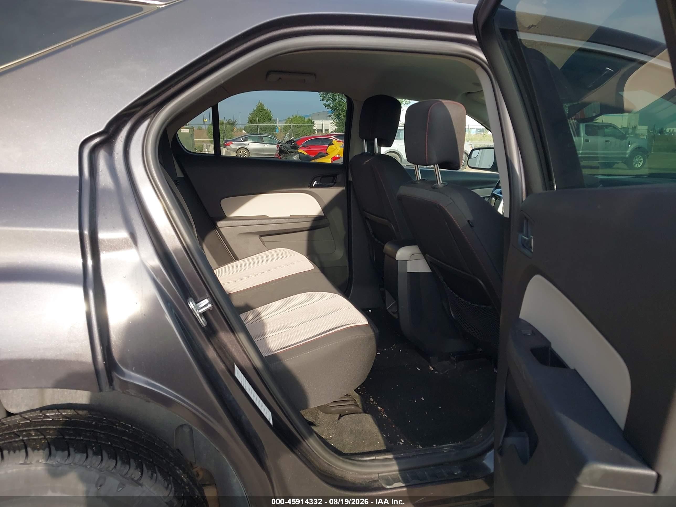 2013 Chevrolet Equinox Lt Black vin: 2GNALPEK9D6347250