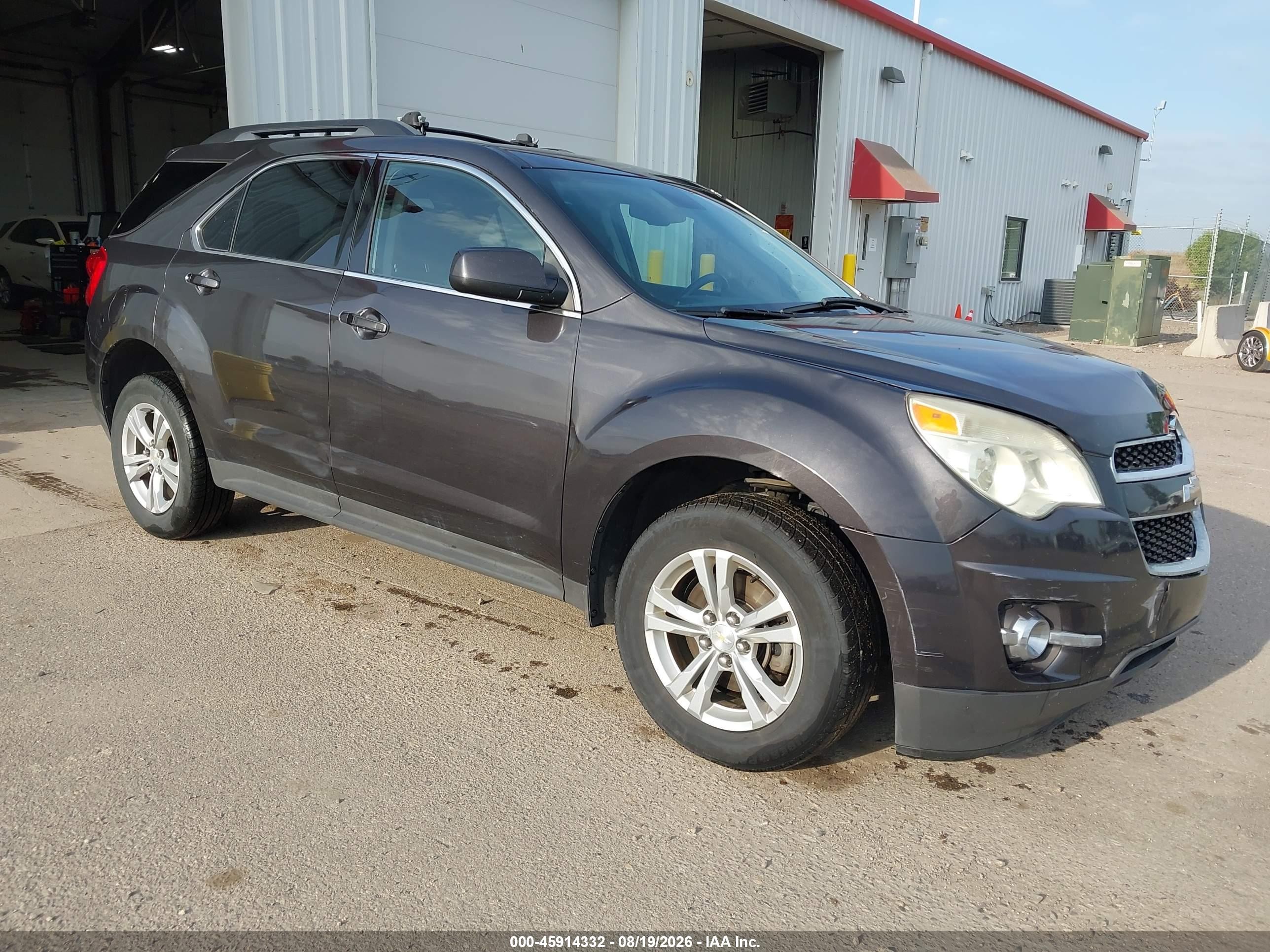 2013 Chevrolet Equinox Lt Black vin: 2GNALPEK9D6347250