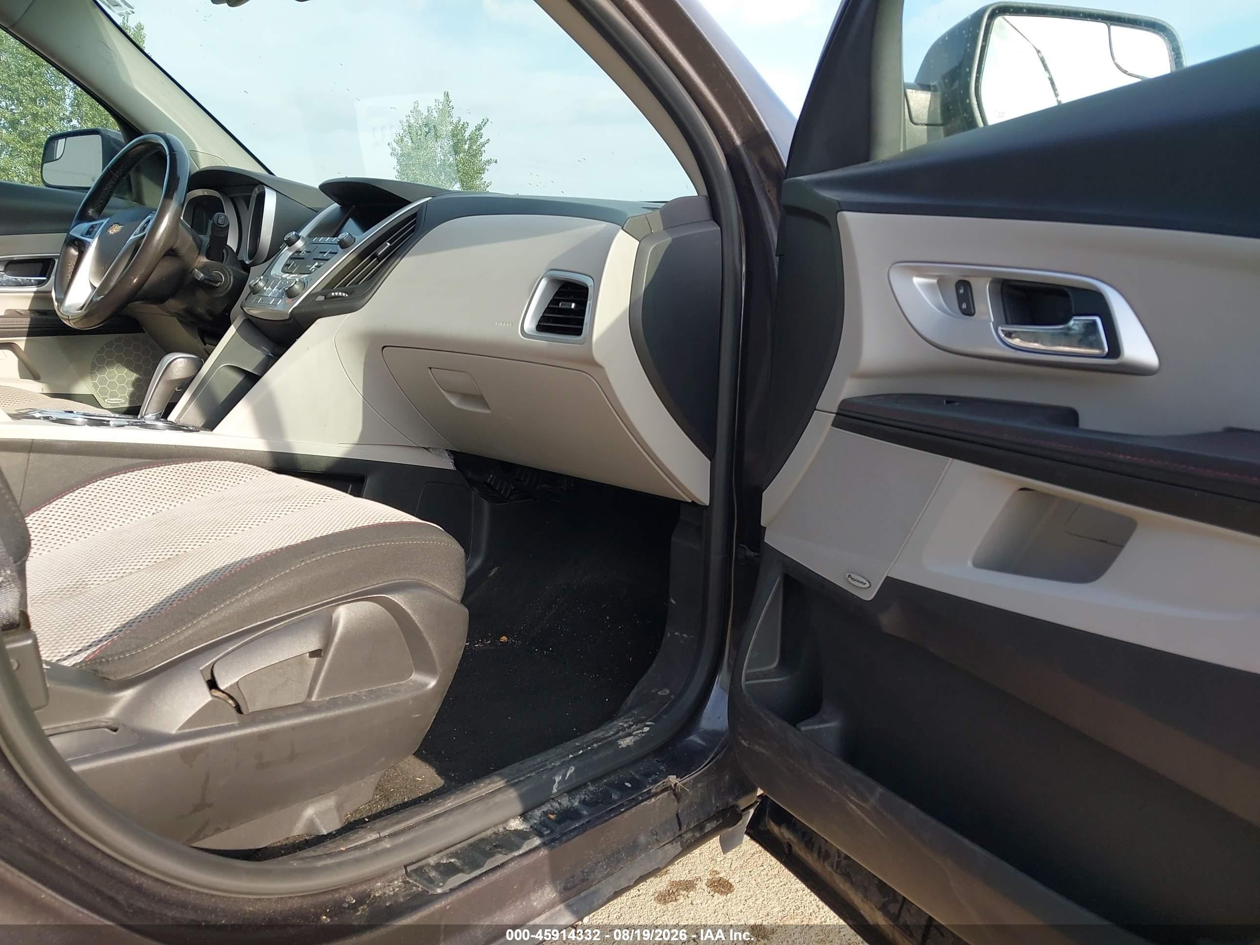 2013 Chevrolet Equinox Lt Black vin: 2GNALPEK9D6347250