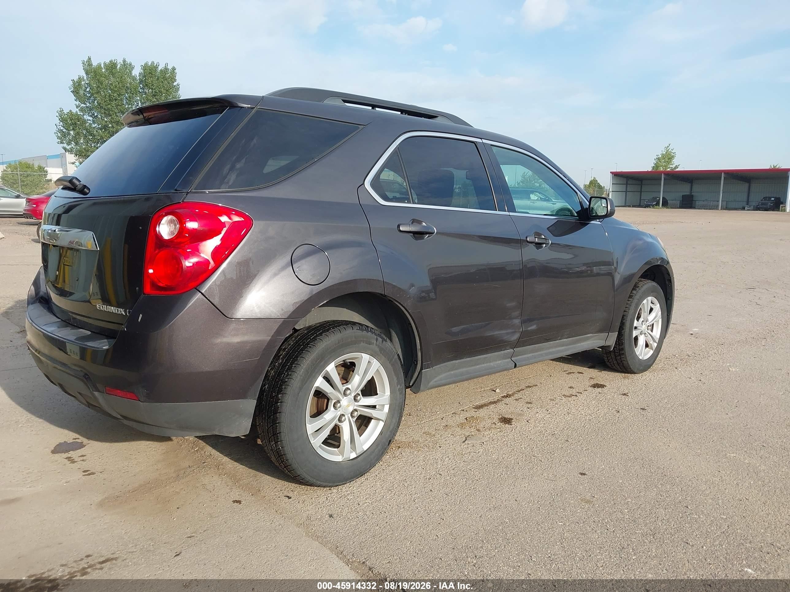 2013 Chevrolet Equinox Lt Black vin: 2GNALPEK9D6347250