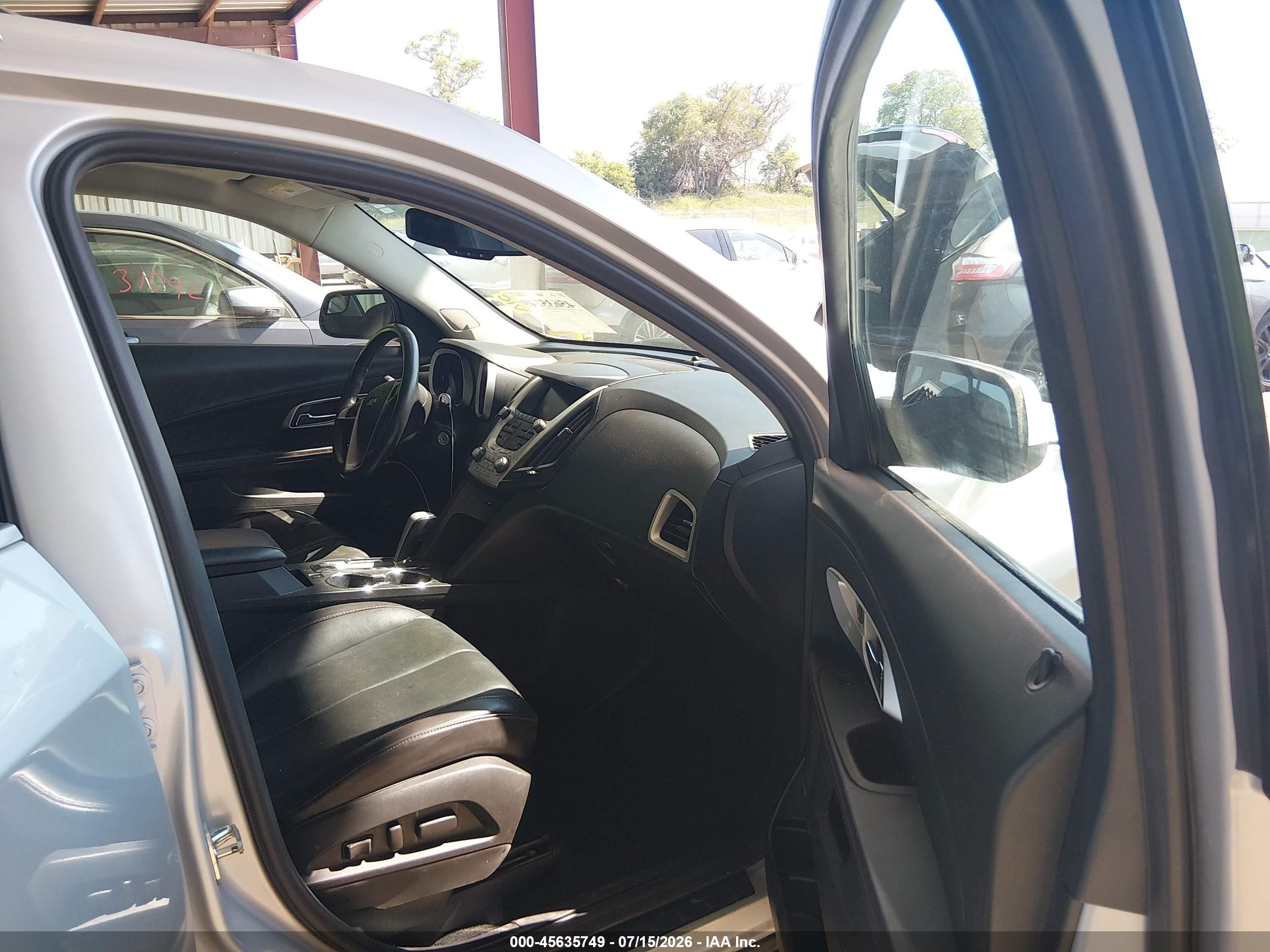 2013 Chevrolet Equinox Lt Silver vin: 2GNALPEK9D6429673