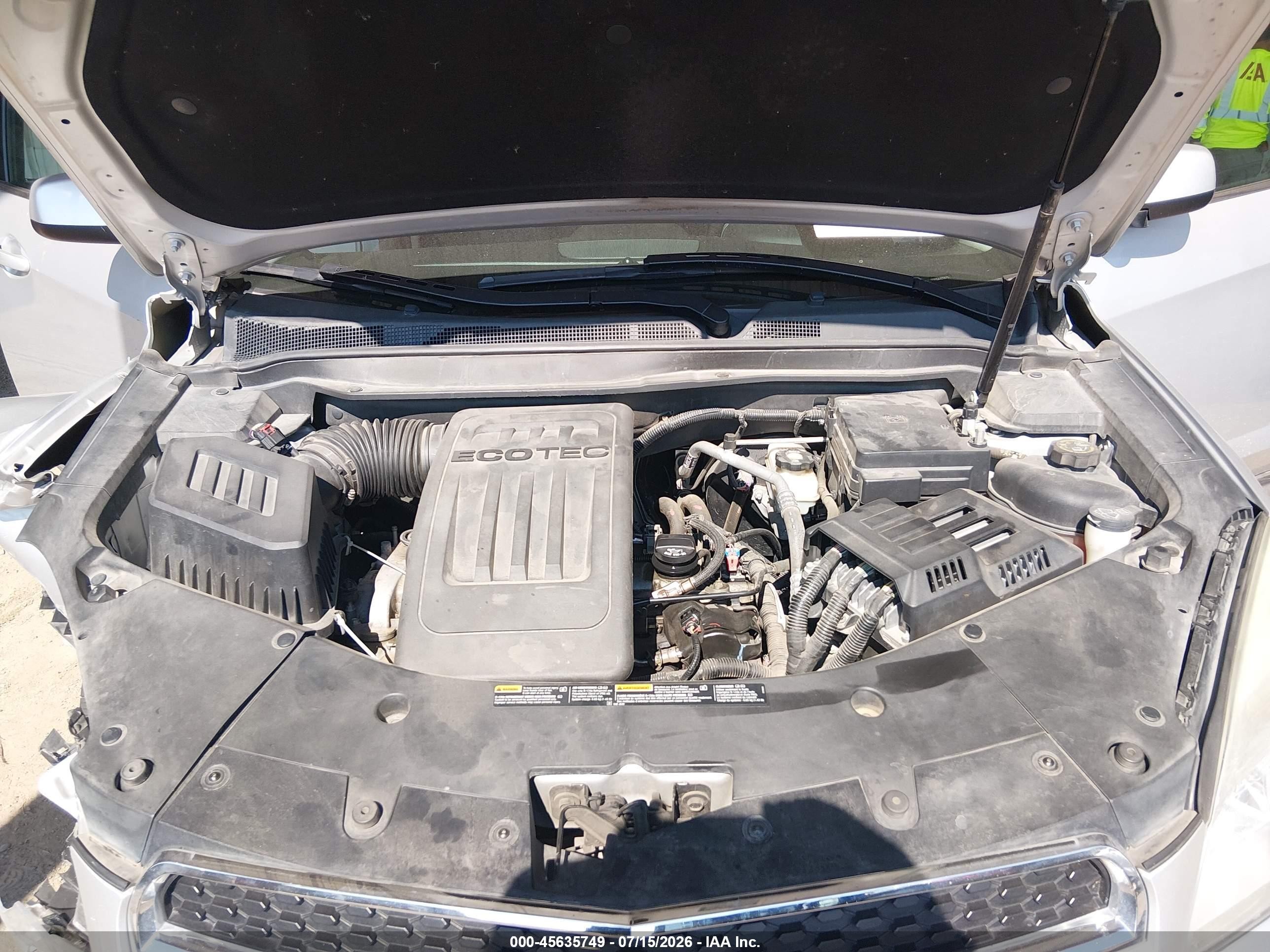 2013 Chevrolet Equinox Lt Silver vin: 2GNALPEK9D6429673