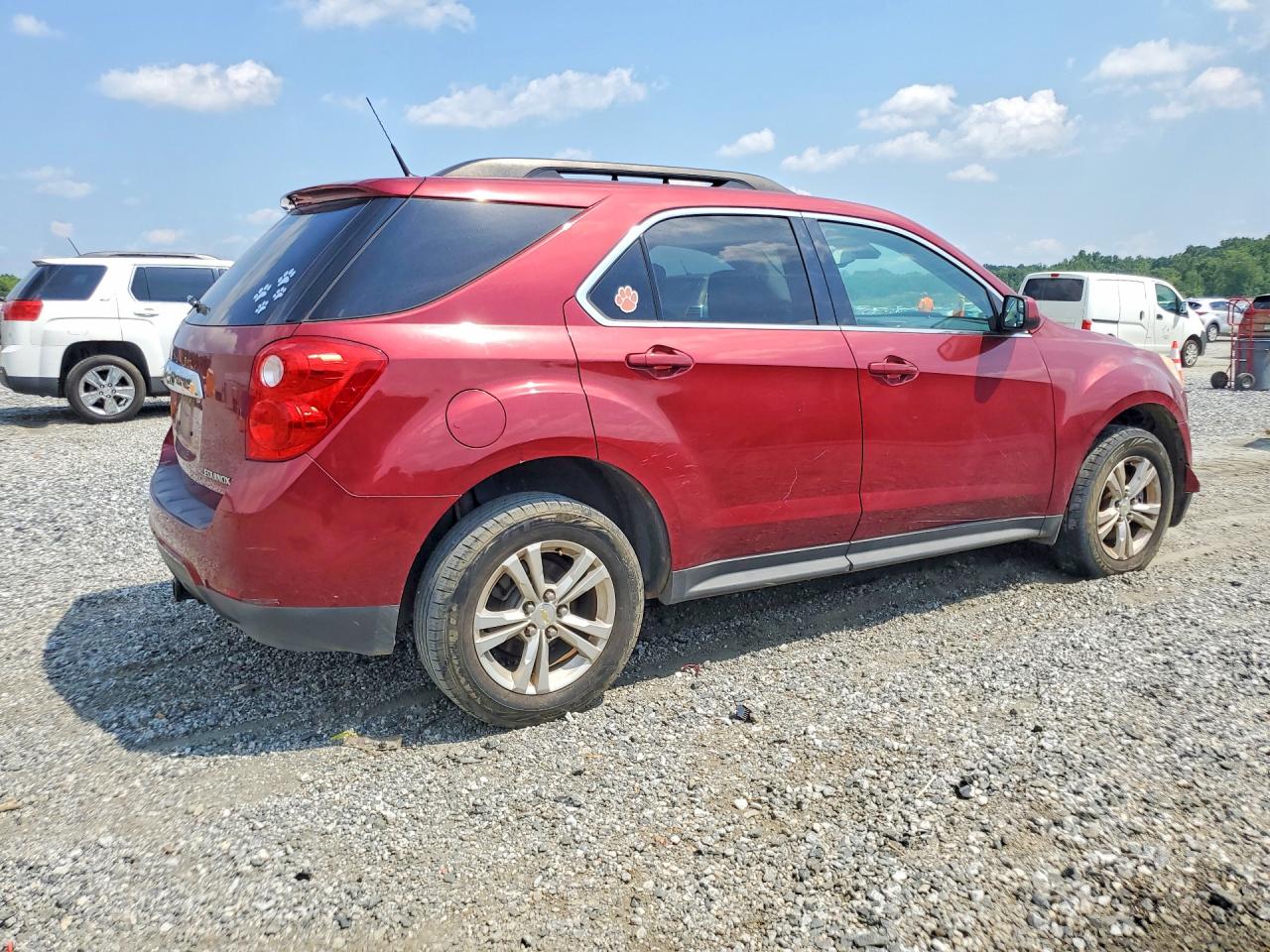 2012 Chevrolet Equinox Lt Burgundy vin: 2GNALPEKXC6272959