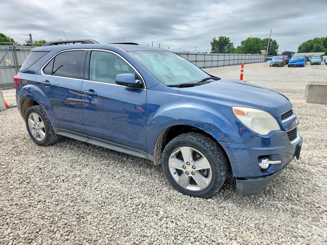 2012 Chevrolet Equinox Lt Blue vin: 2GNALPEKXC6279488
