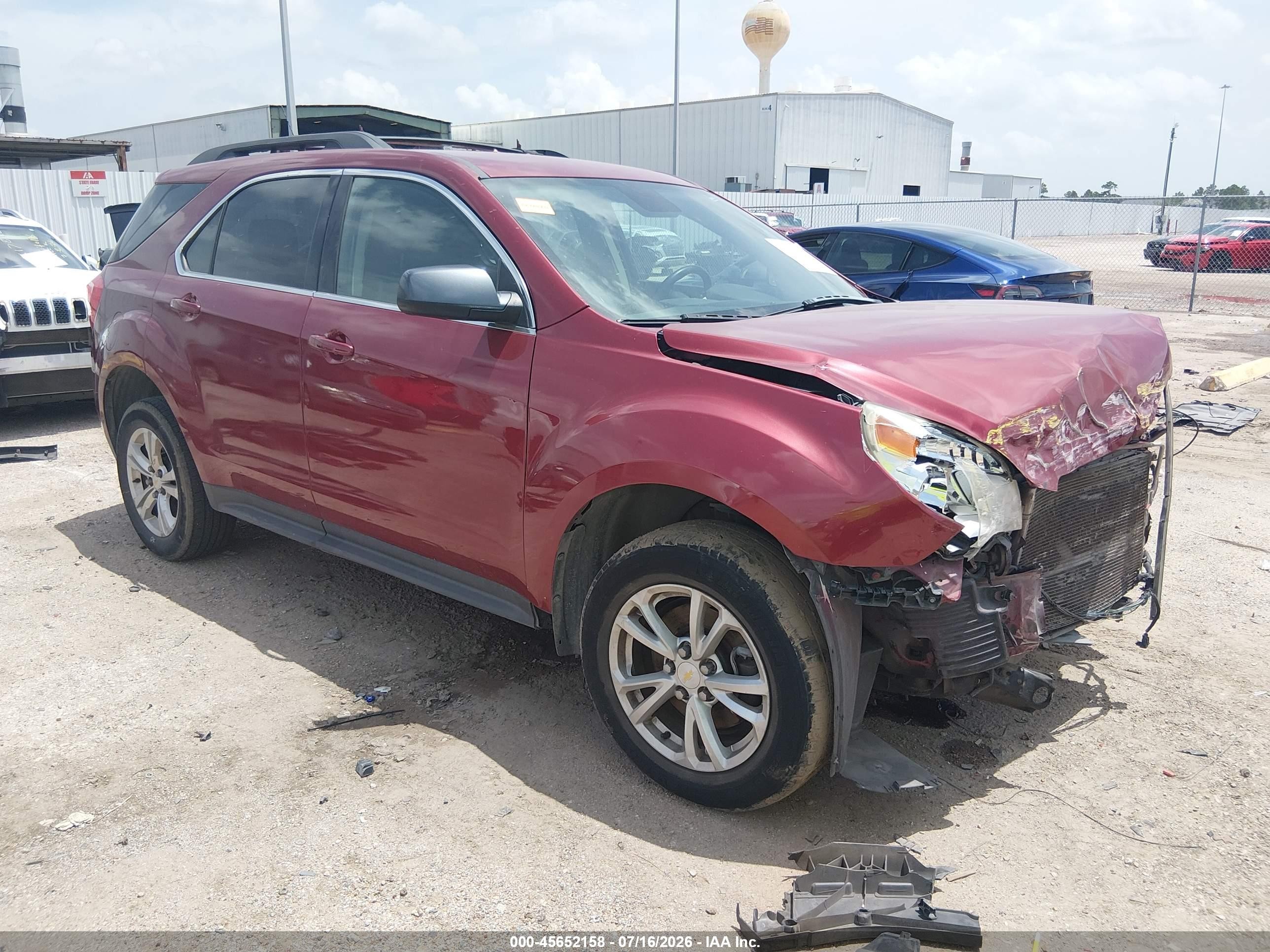 2012 Chevrolet Equinox Lt W/2lt Red vin: 2GNALPEKXC6315342