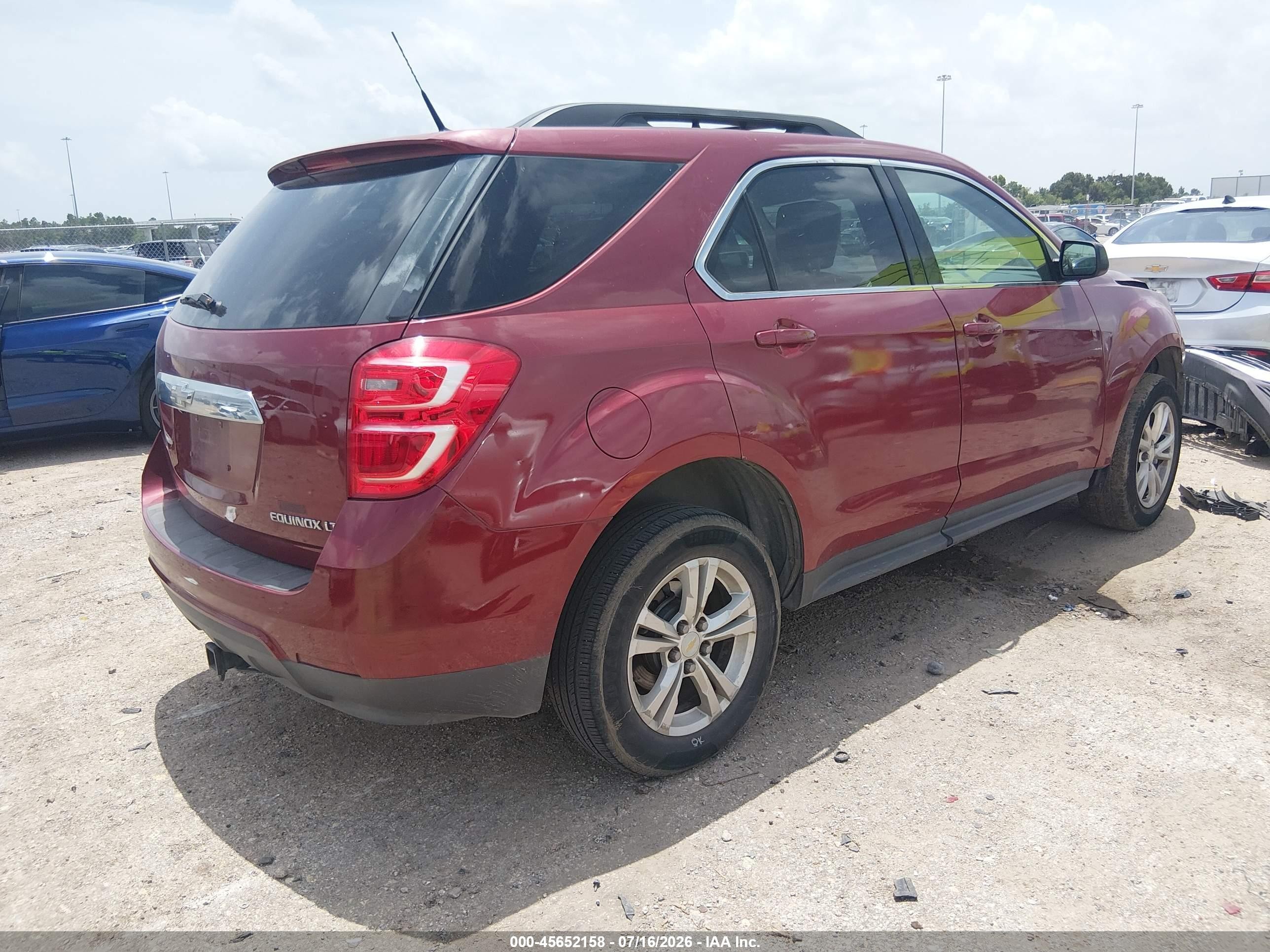 2012 Chevrolet Equinox Lt W/2lt Red vin: 2GNALPEKXC6315342