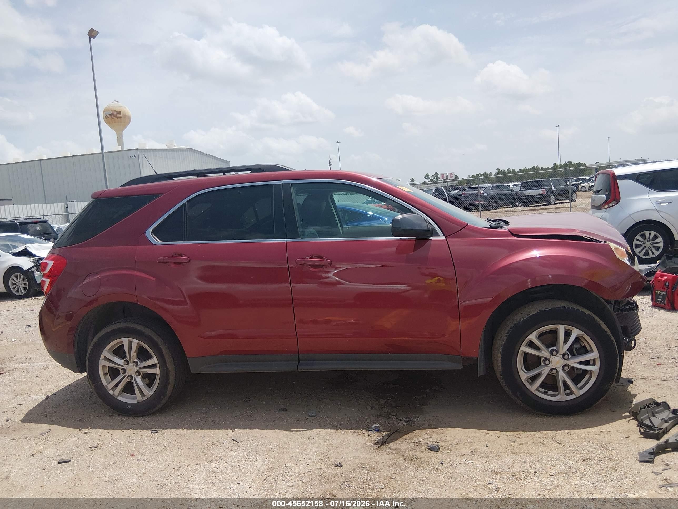 2012 Chevrolet Equinox Lt W/2lt Red vin: 2GNALPEKXC6315342