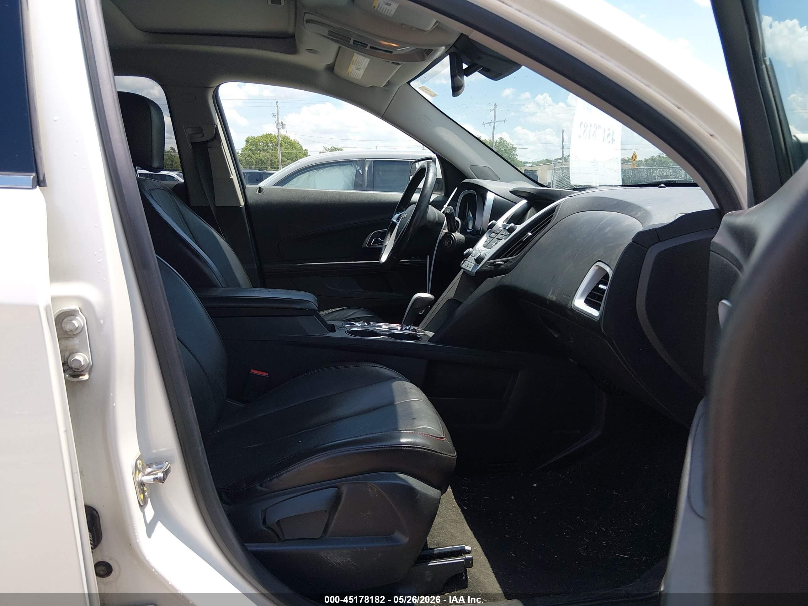 2013 Chevrolet Equinox 2lt White vin: 2GNALPEKXD1139682