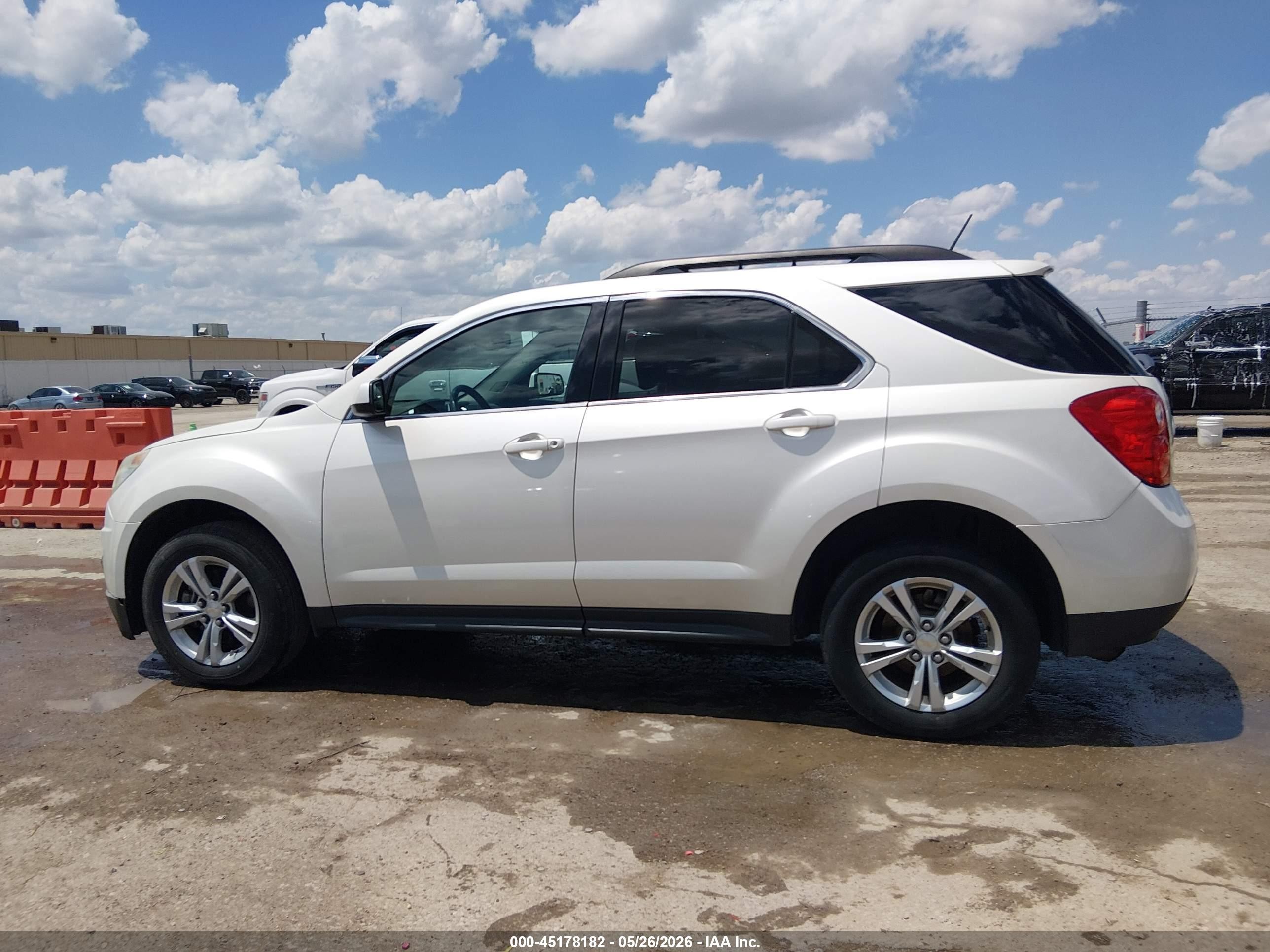 2013 Chevrolet Equinox 2lt White vin: 2GNALPEKXD1139682