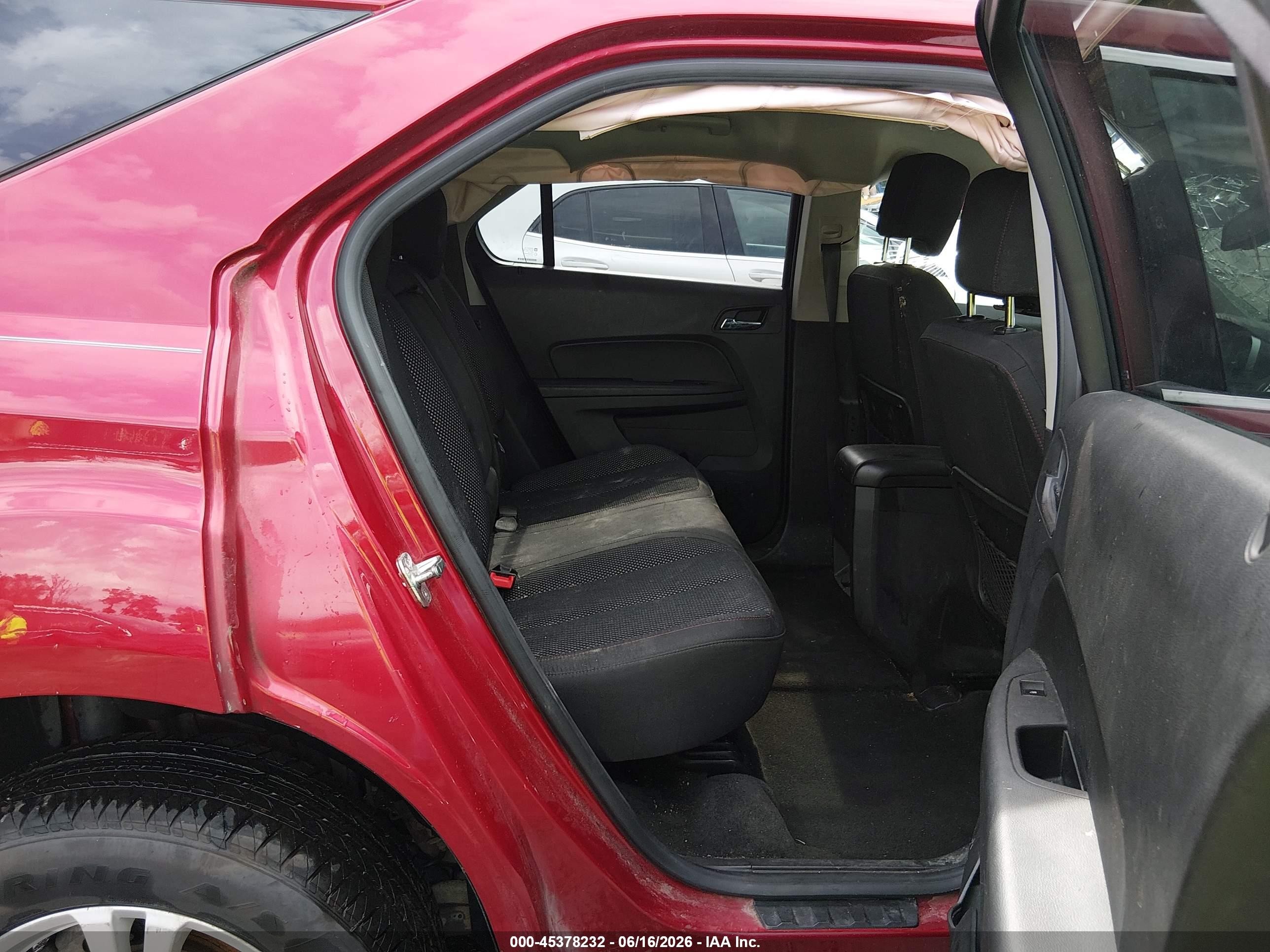 2013 Chevrolet Equinox 2lt Red vin: 2GNALPEKXD1146583