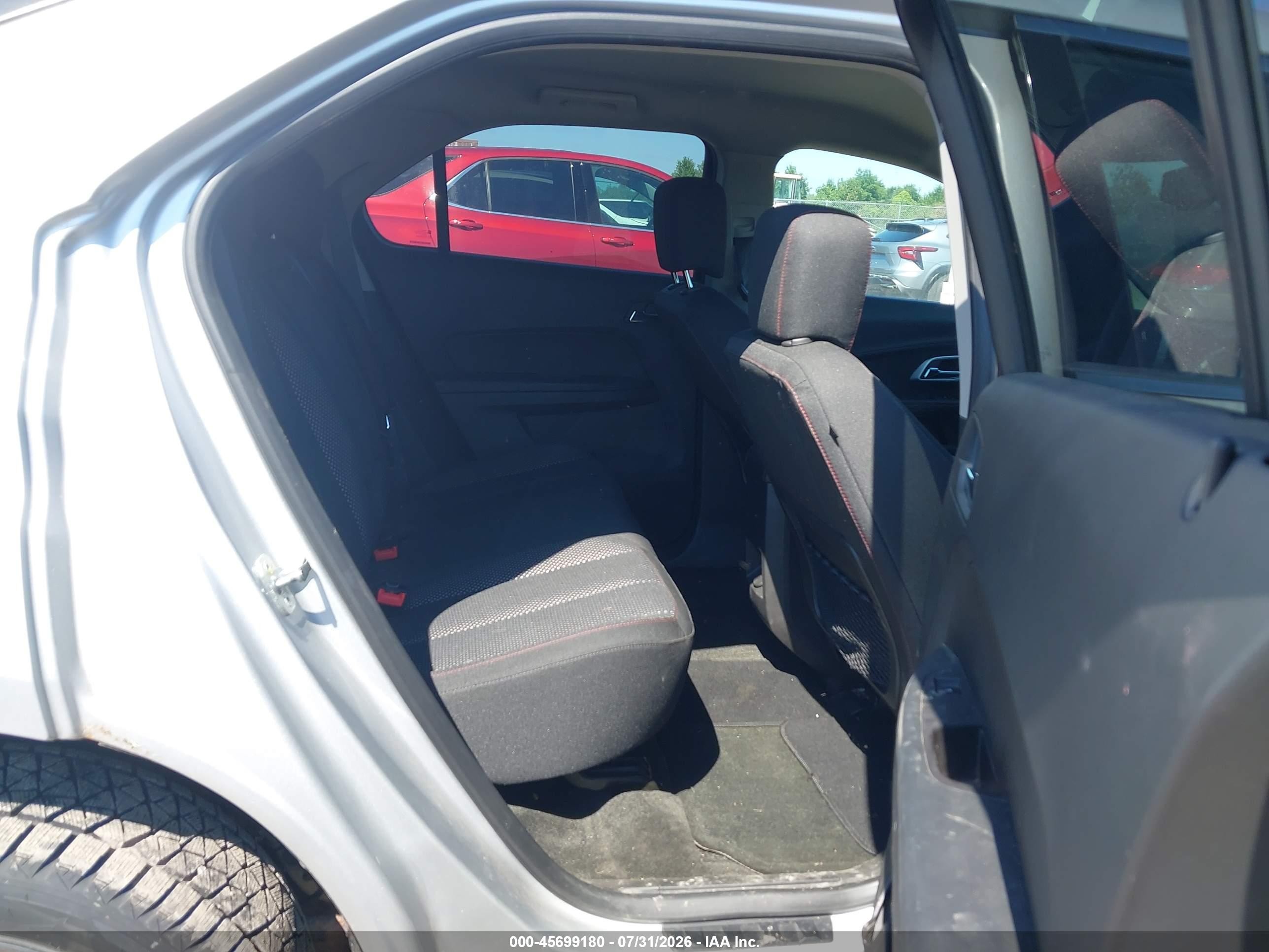2013 Chevrolet Equinox Lt Silver vin: 2GNALPEKXD1195010