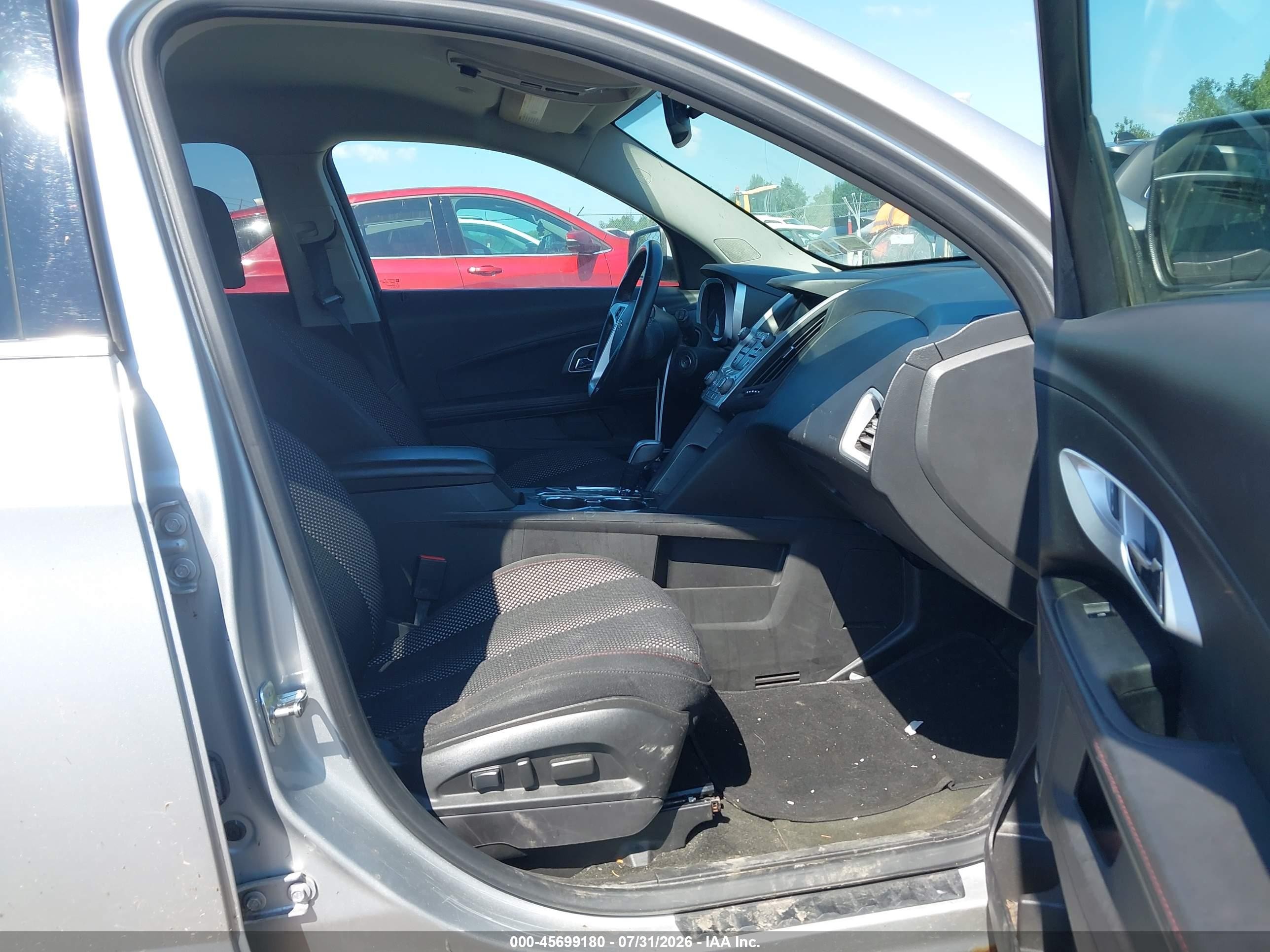 2013 Chevrolet Equinox Lt Silver vin: 2GNALPEKXD1195010