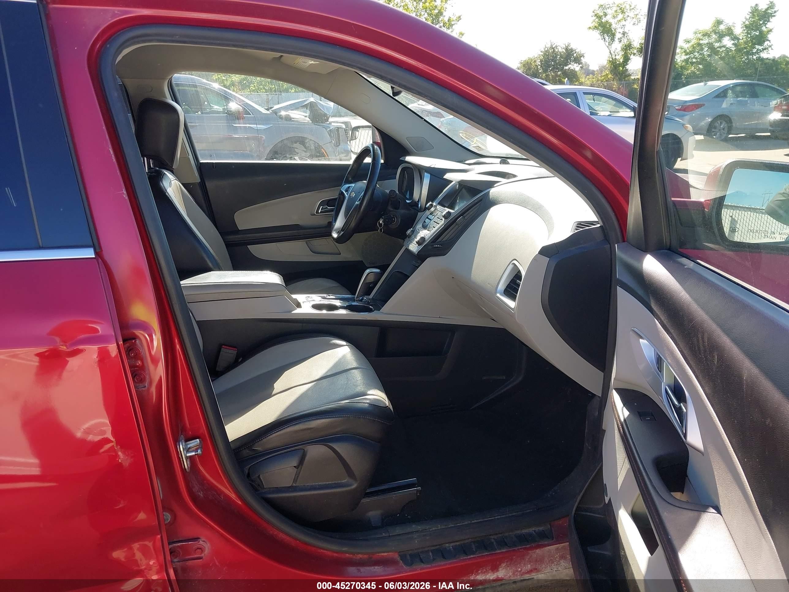 2013 Chevrolet Equinox 2lt Red vin: 2GNALPEKXD6428581