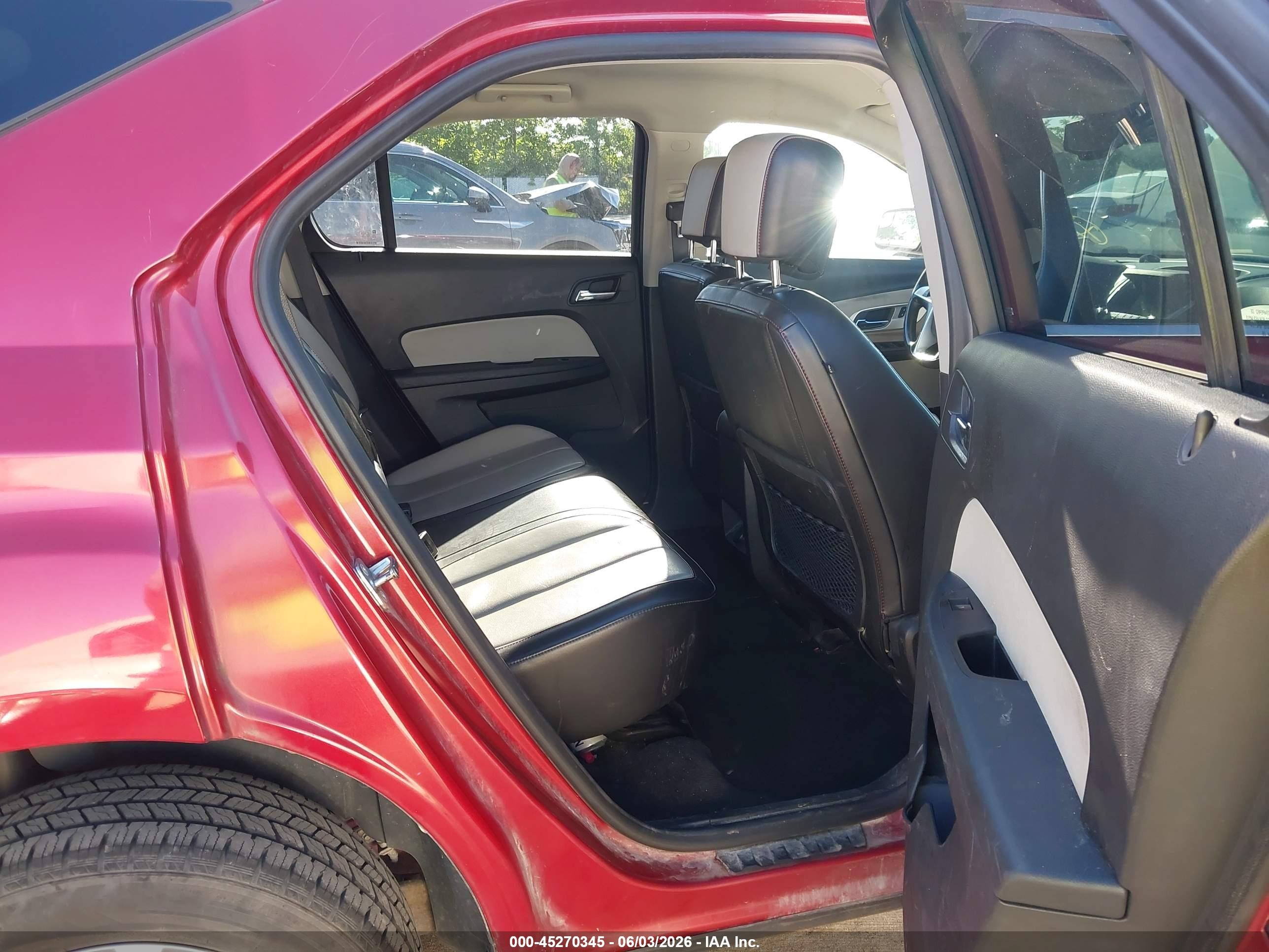 2013 Chevrolet Equinox 2lt Red vin: 2GNALPEKXD6428581