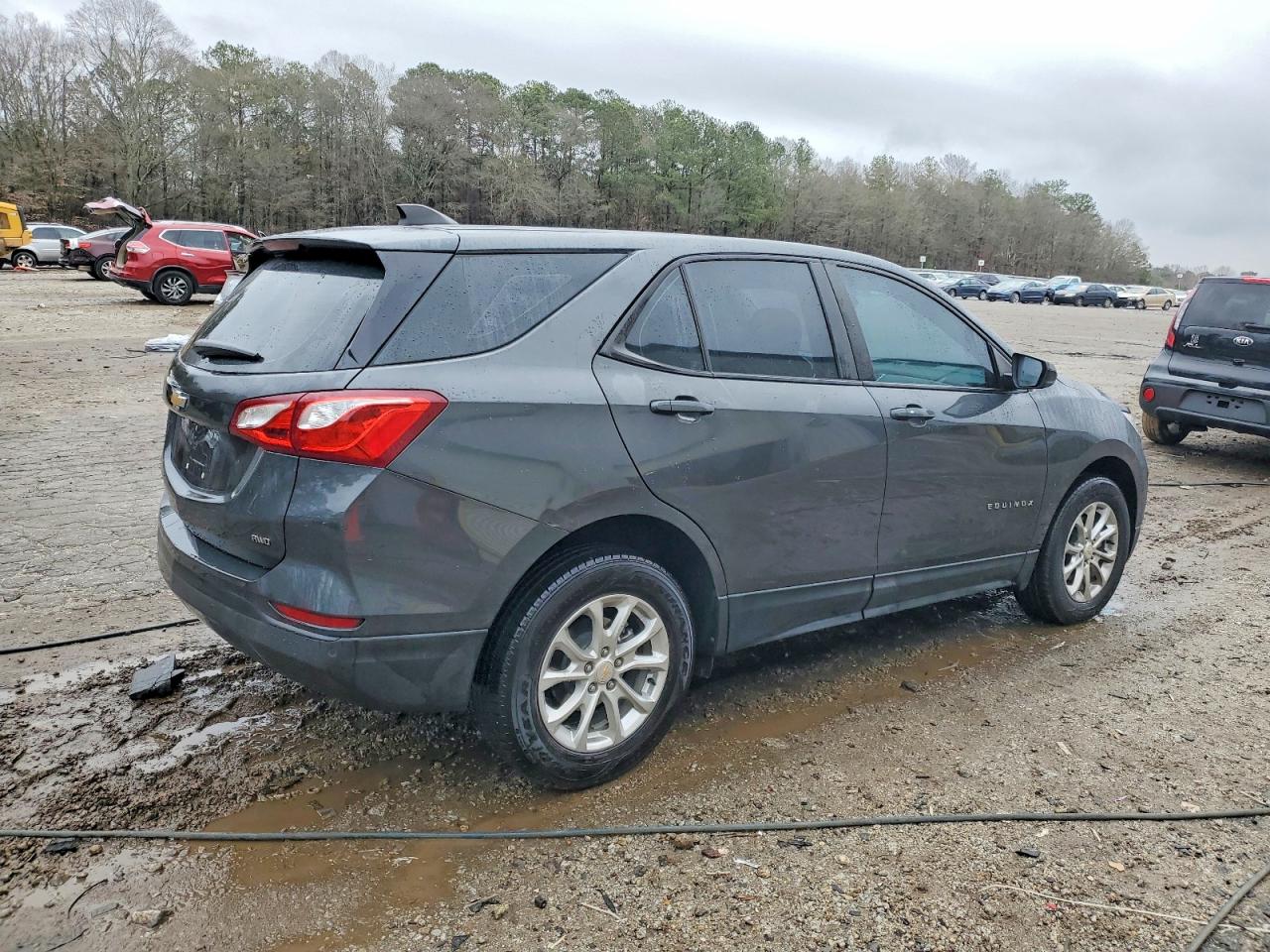 2021 Chevrolet Equinox Gray vin: 2GNAX5EV0M6154889