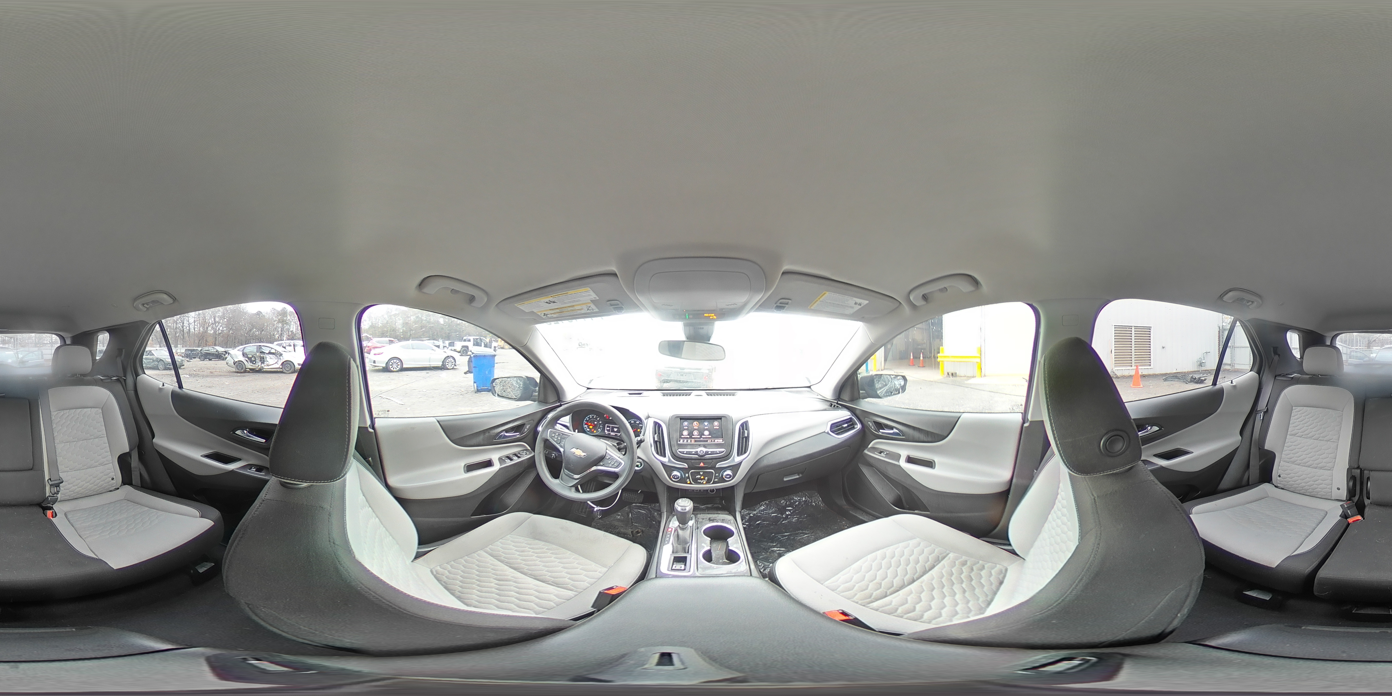 2021 Chevrolet Equinox Gray vin: 2GNAX5EV0M6154889