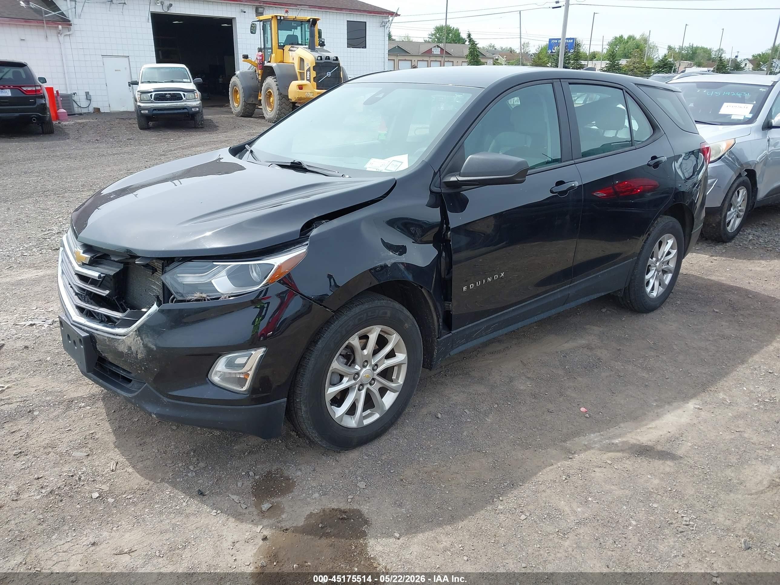 2020 Chevrolet Equinox Awd 1fl Black vin: 2GNAX5EV1L6136898