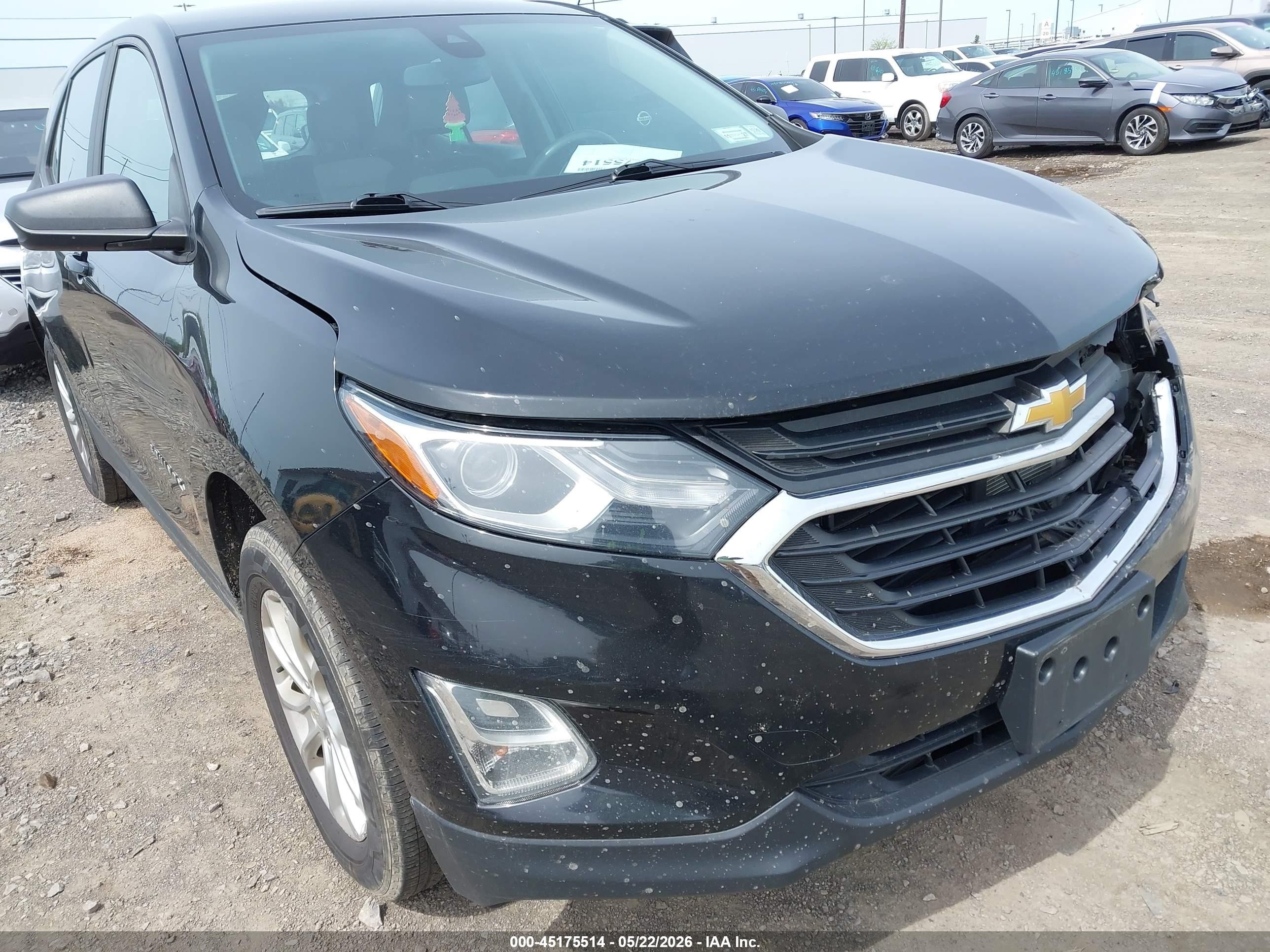 2020 Chevrolet Equinox Awd 1fl Black vin: 2GNAX5EV1L6136898