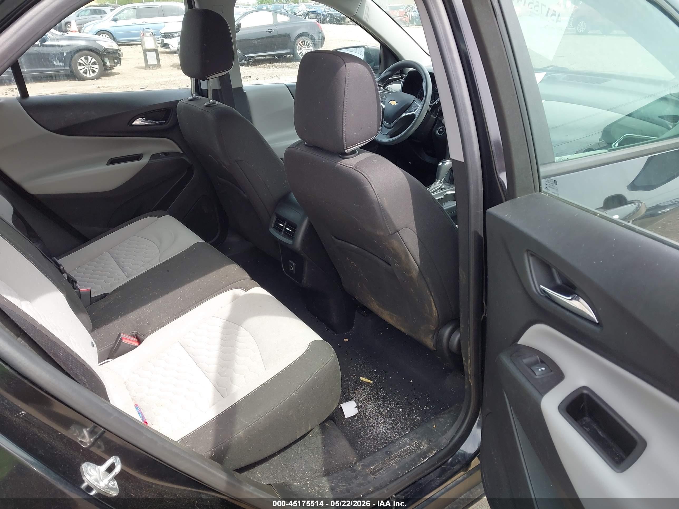 2020 Chevrolet Equinox Awd 1fl Black vin: 2GNAX5EV1L6136898