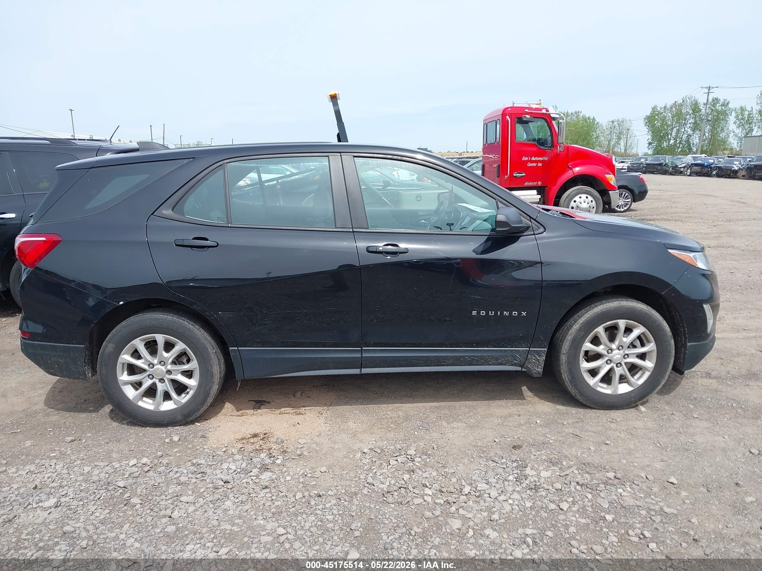 2020 Chevrolet Equinox Awd 1fl Black vin: 2GNAX5EV1L6136898