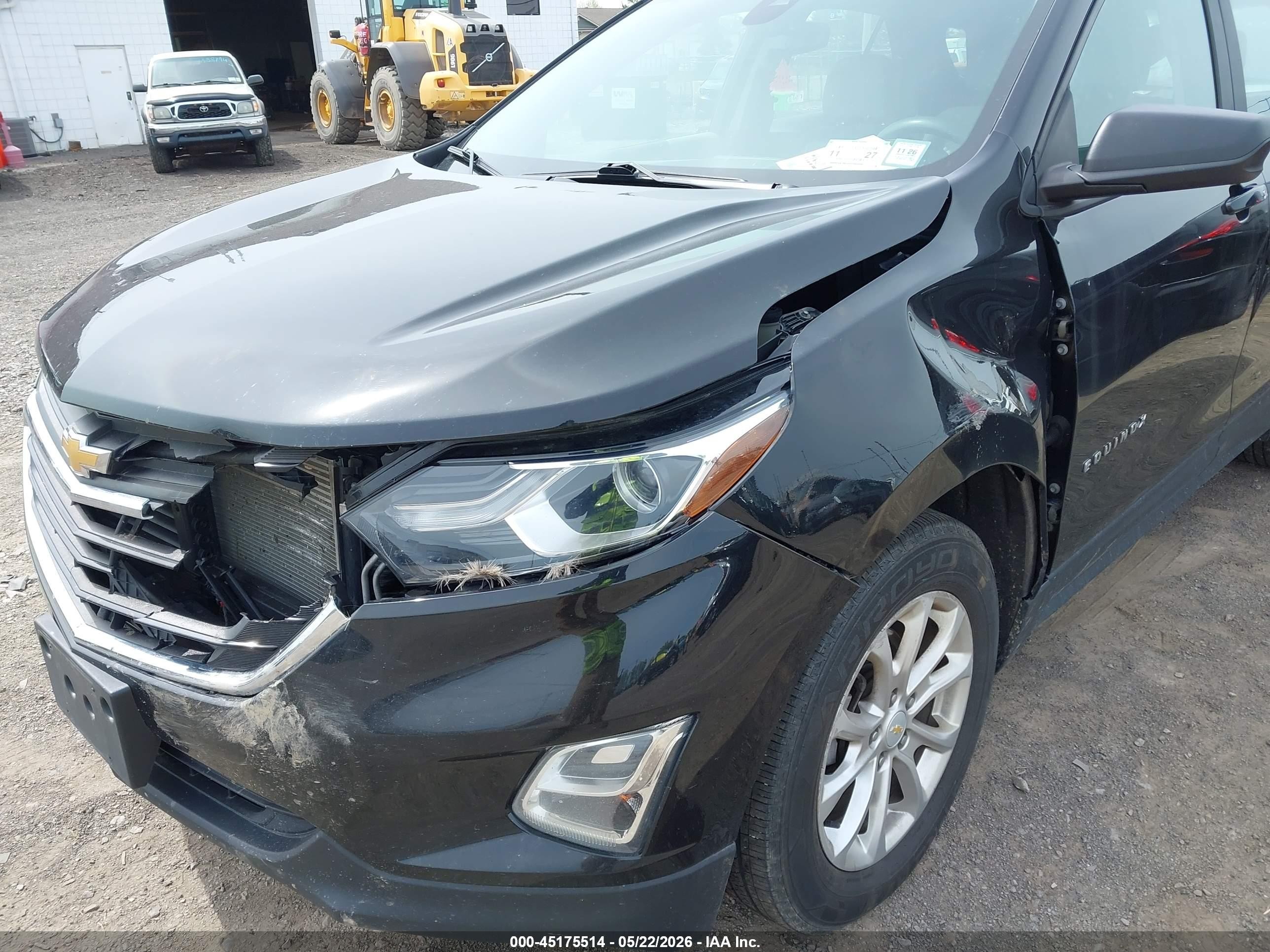 2020 Chevrolet Equinox Awd 1fl Black vin: 2GNAX5EV1L6136898