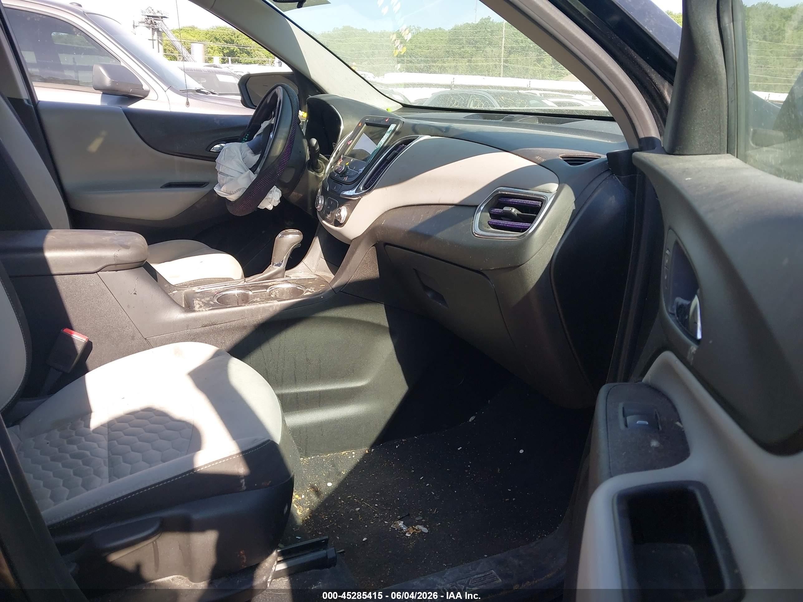 2019 Chevrolet Equinox Ls Black vin: 2GNAXHEV3K6295356