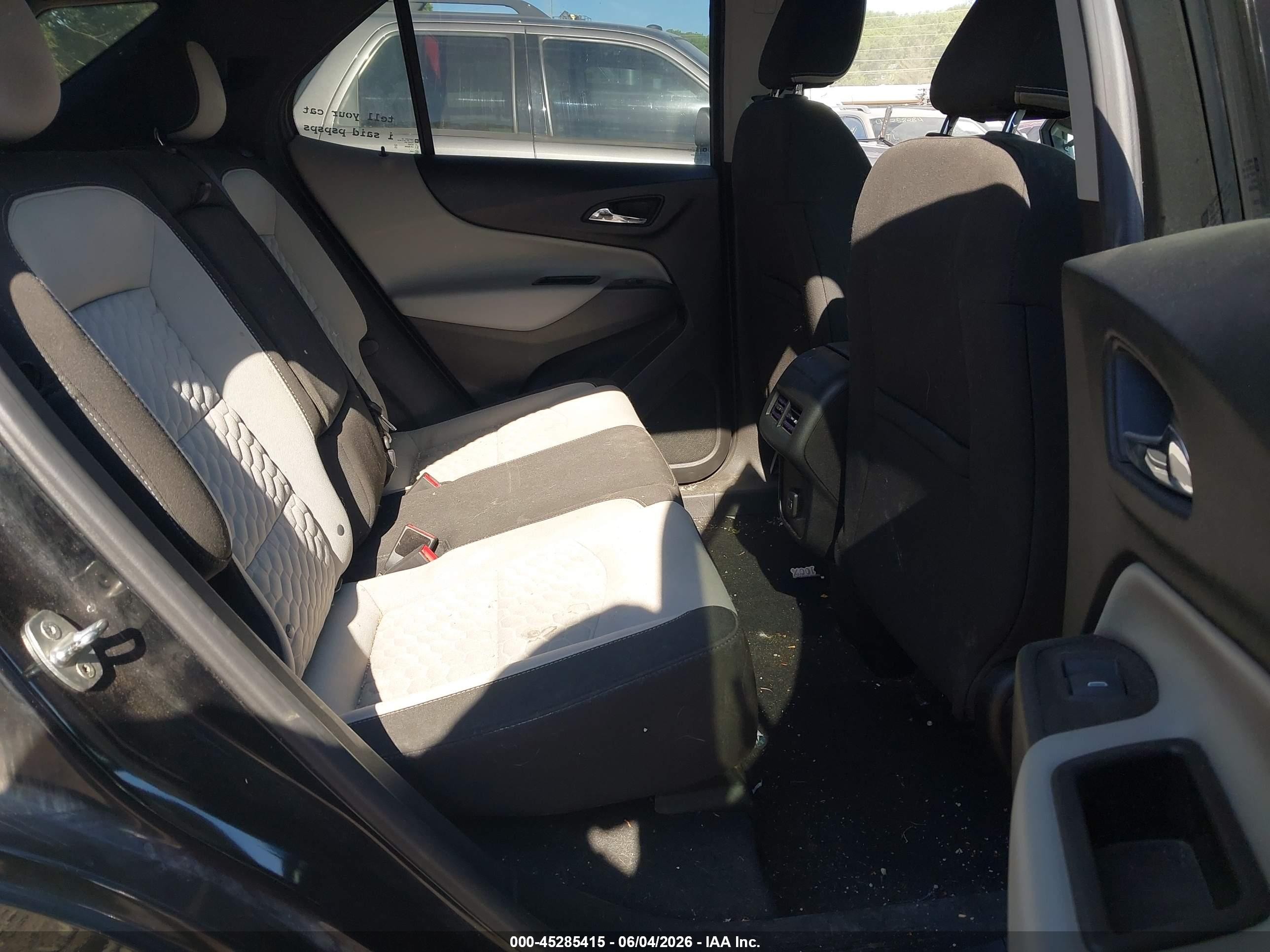 2019 Chevrolet Equinox Ls Black vin: 2GNAXHEV3K6295356