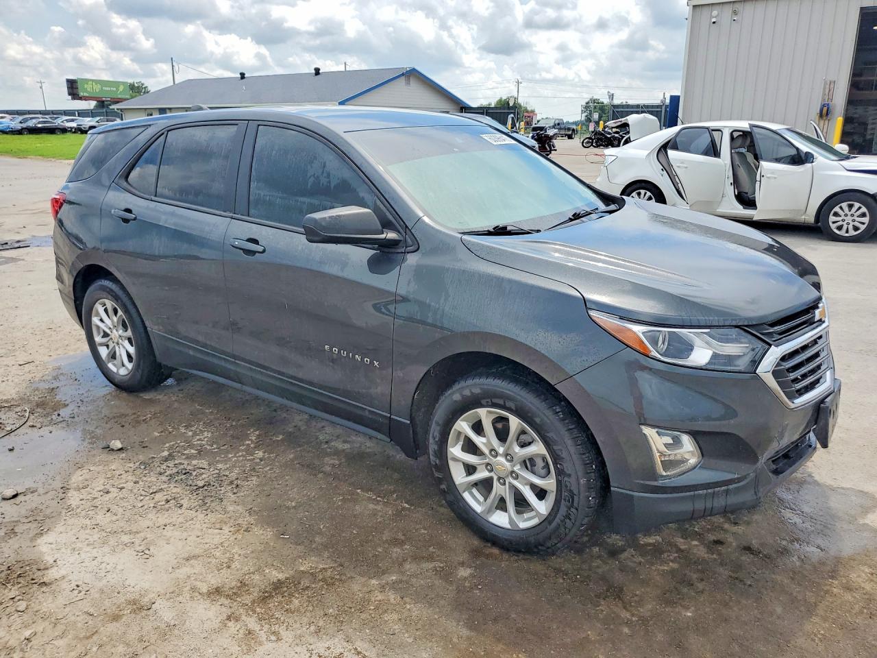 2021 Chevrolet Equinox Ls Charcoal vin: 2GNAXHEV4M6155609