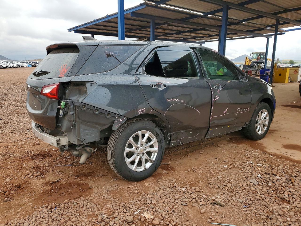 2020 Chevrolet Equinox Ls Gray vin: 2GNAXHEV7L6239485