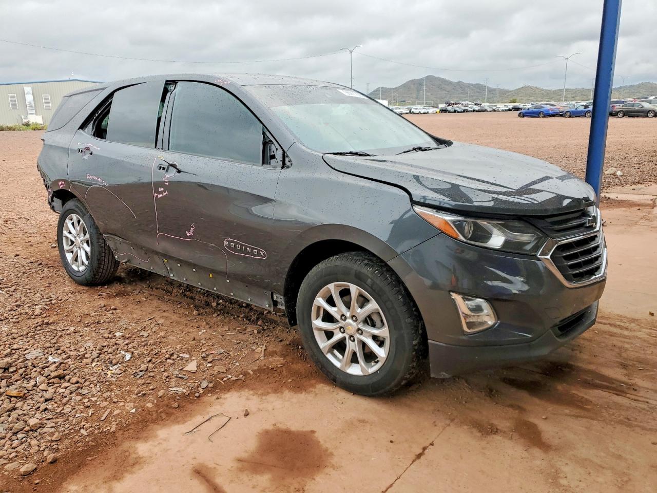 2020 Chevrolet Equinox Ls Gray vin: 2GNAXHEV7L6239485
