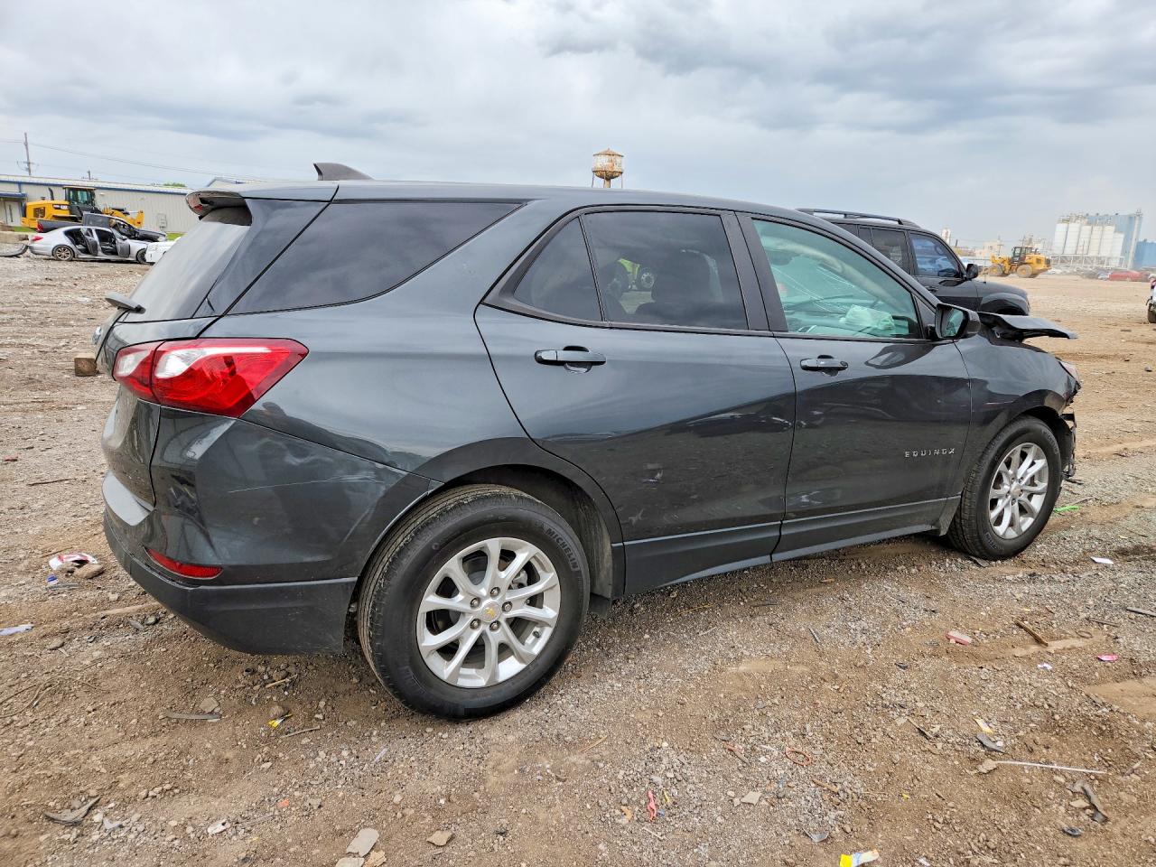 2021 Chevrolet Equinox Ls Gray vin: 2GNAXHEV9M6153581
