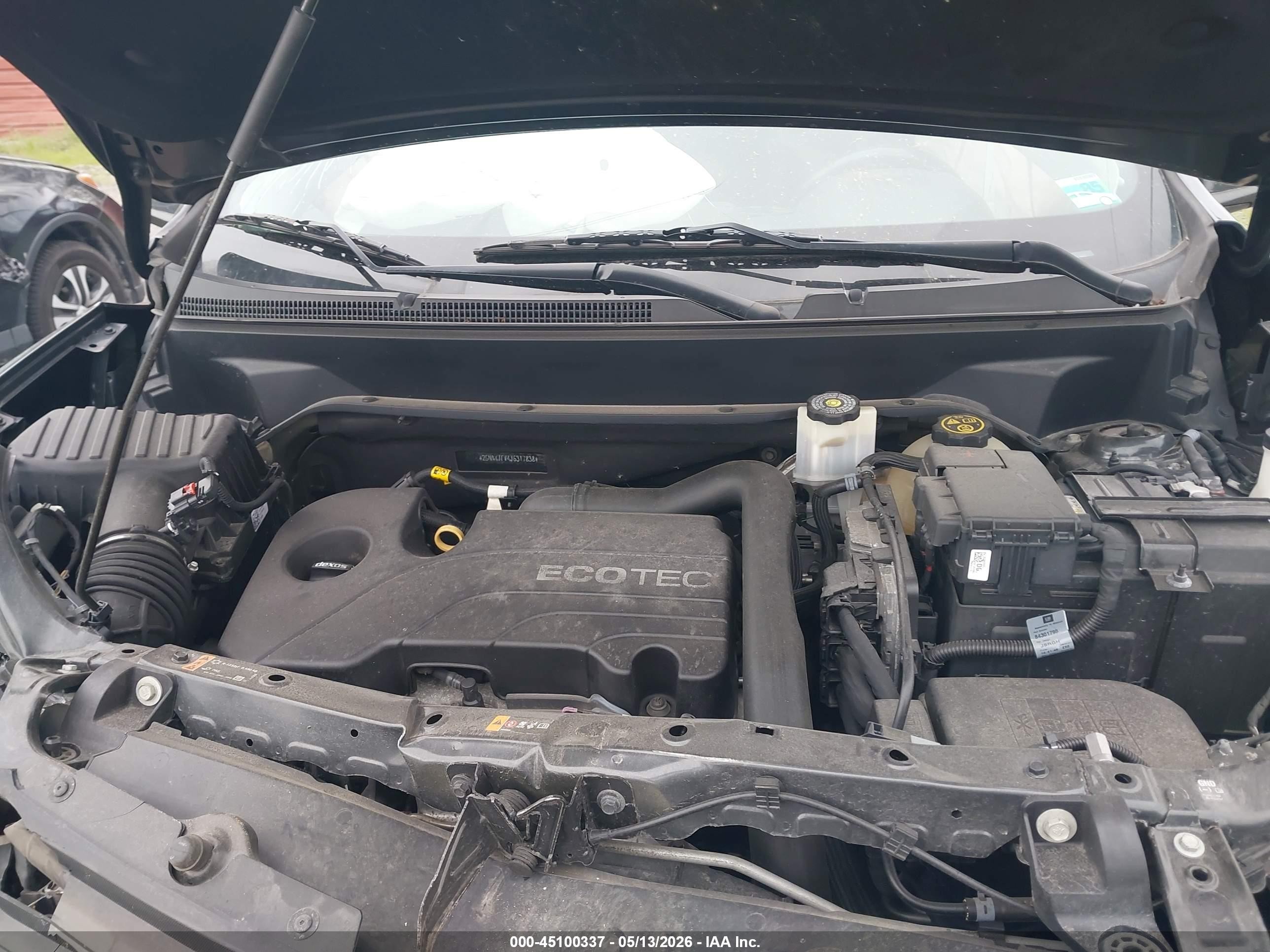 2018 Chevrolet Equinox Lt Gray vin: 2GNAXJEV4J6317838