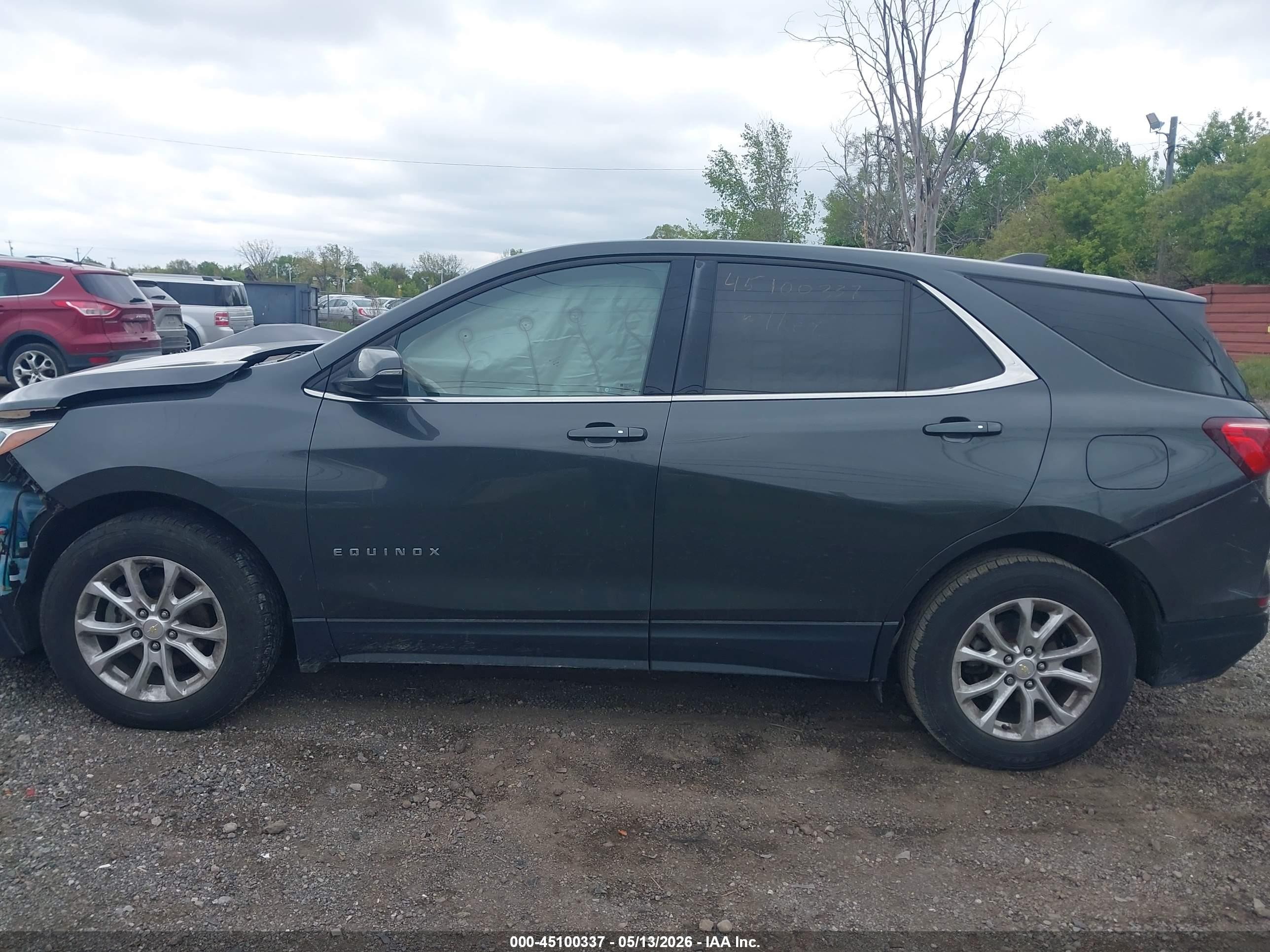 2018 Chevrolet Equinox Lt Gray vin: 2GNAXJEV4J6317838