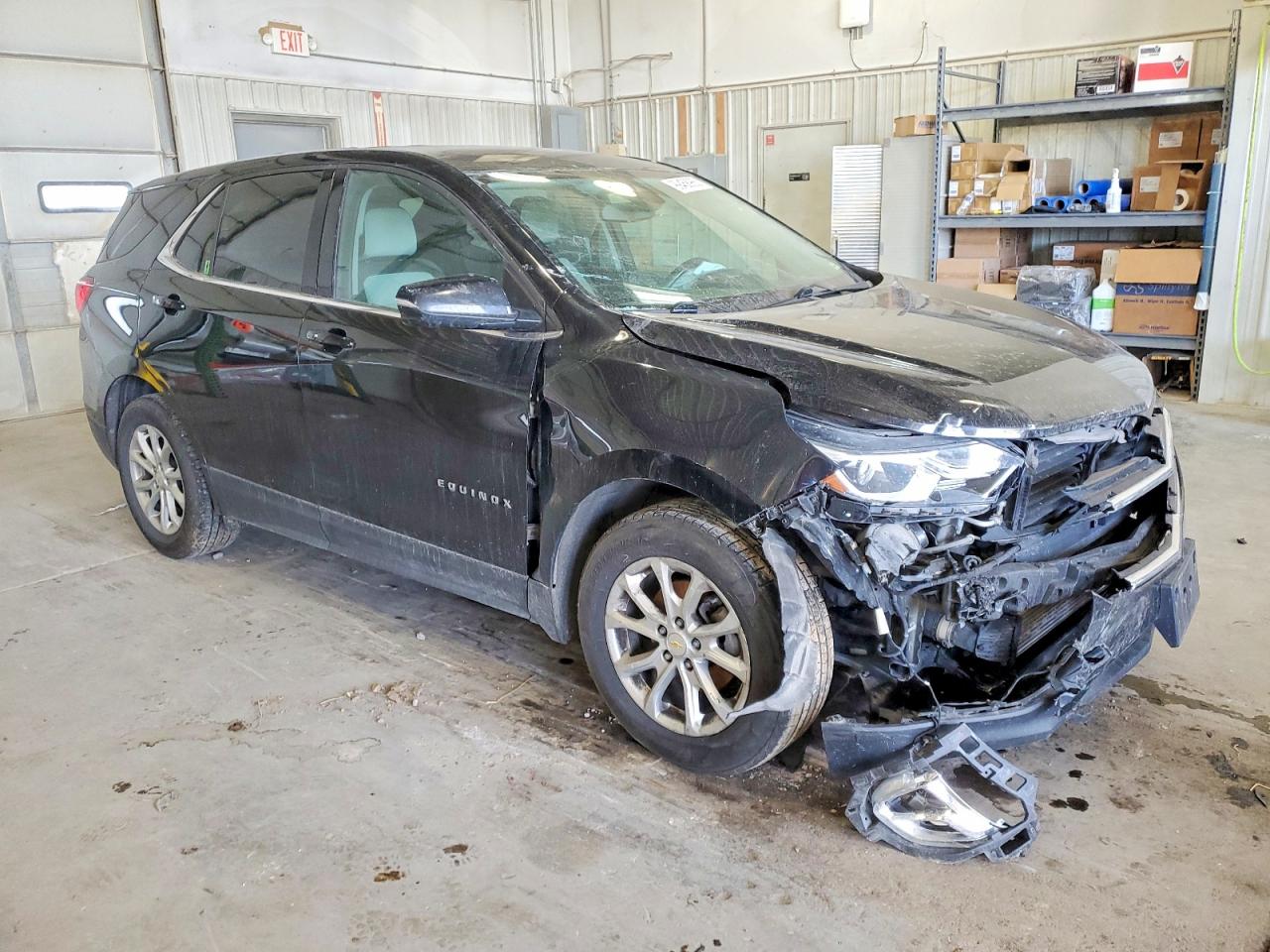 2019 Chevrolet Equinox Lt Black vin: 2GNAXJEV4K6288410
