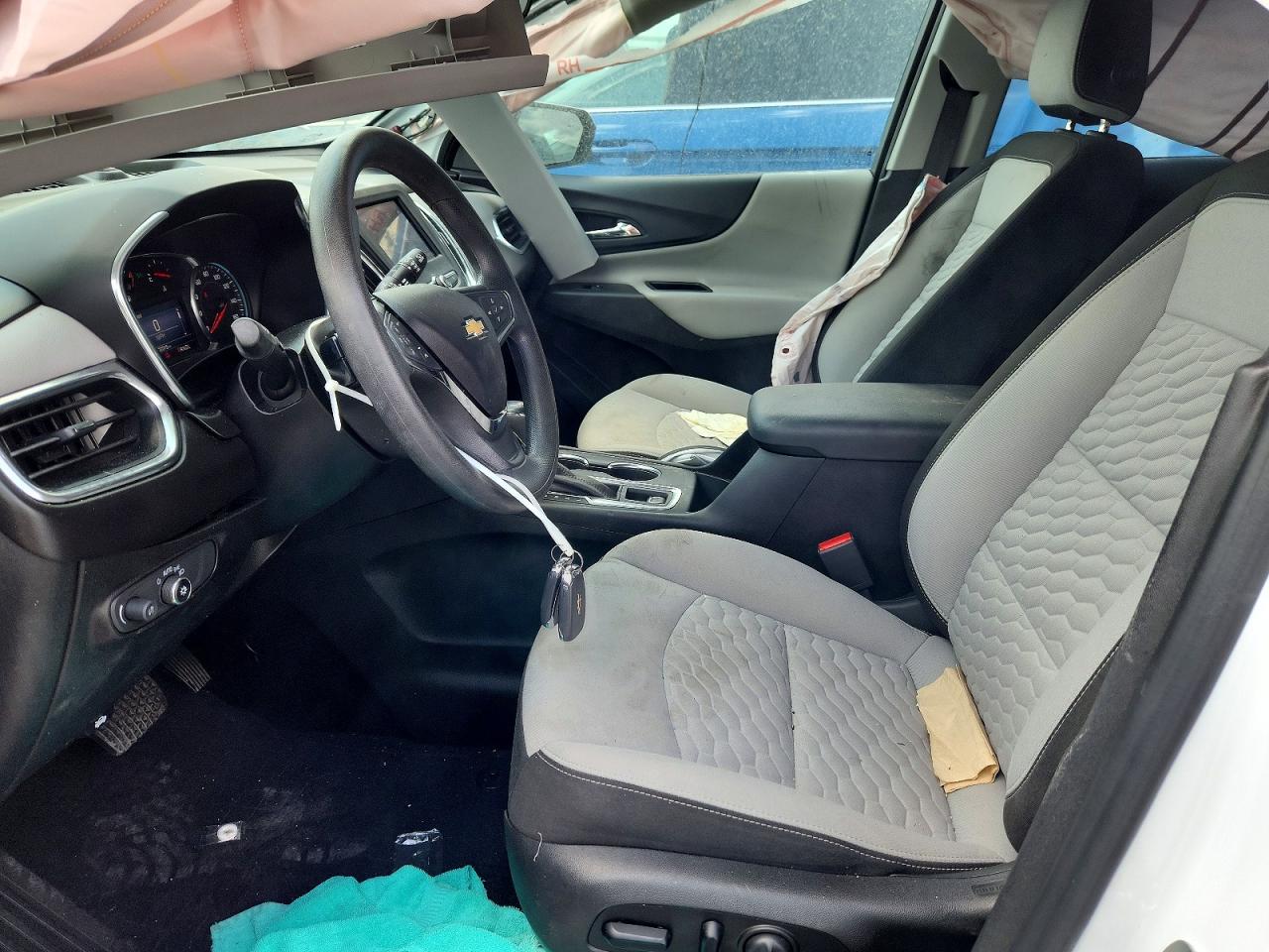 2020 Chevrolet Equinox Lt White vin: 2GNAXJEV4L6254548