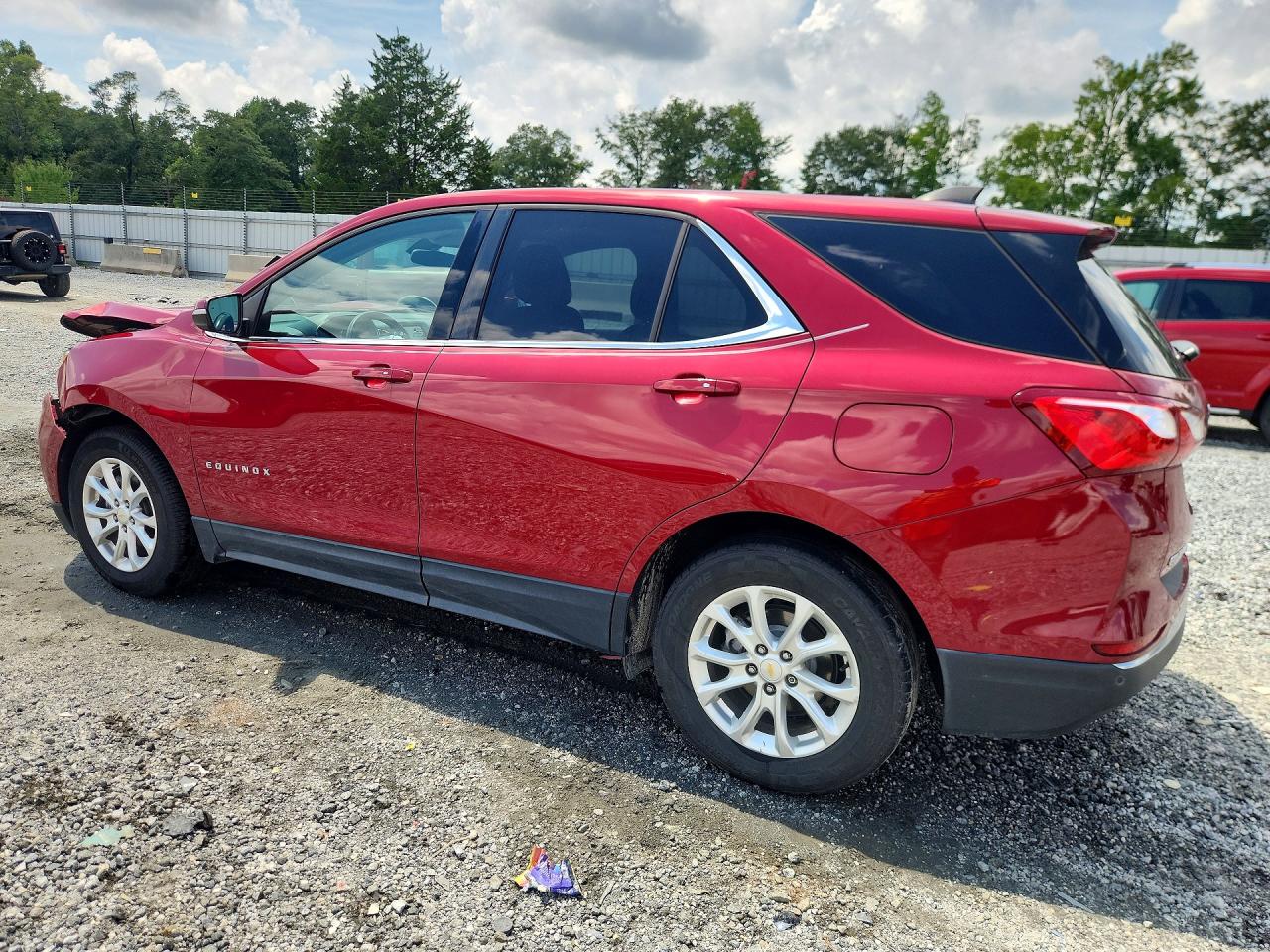 2018 Chevrolet Equinox Lt Бордовый vin: 2GNAXJEV7J6257716