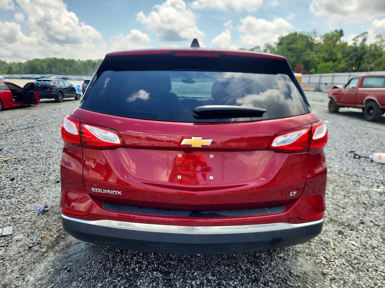2018 Chevrolet Equinox Lt Бордовый vin: 2GNAXJEV7J6257716
