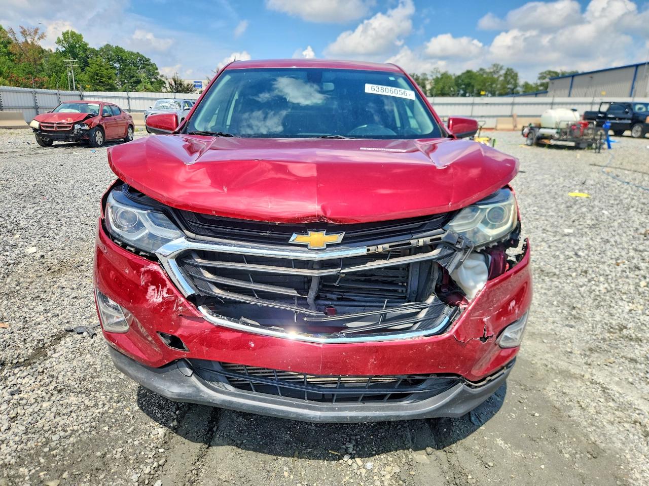 2018 Chevrolet Equinox Lt Бордовый vin: 2GNAXJEV7J6257716