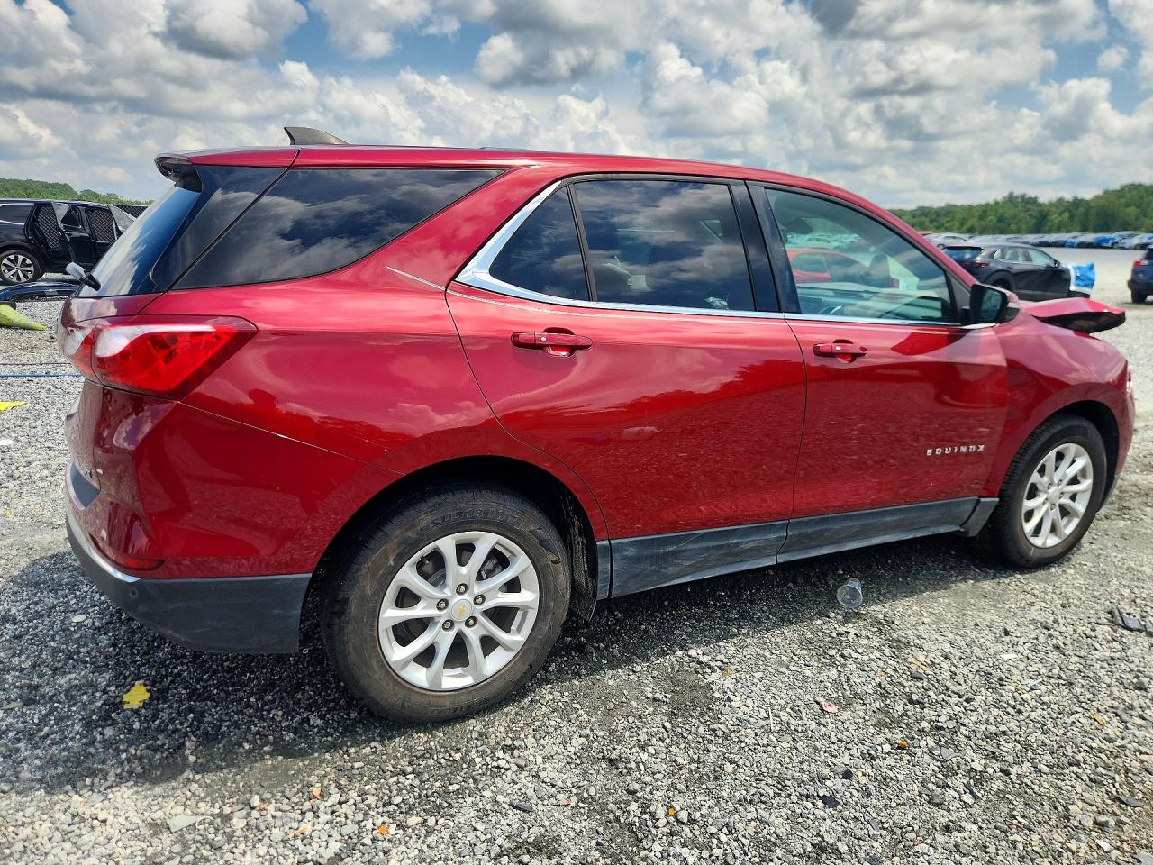 2018 Chevrolet Equinox Lt Бордовый vin: 2GNAXJEV7J6257716
