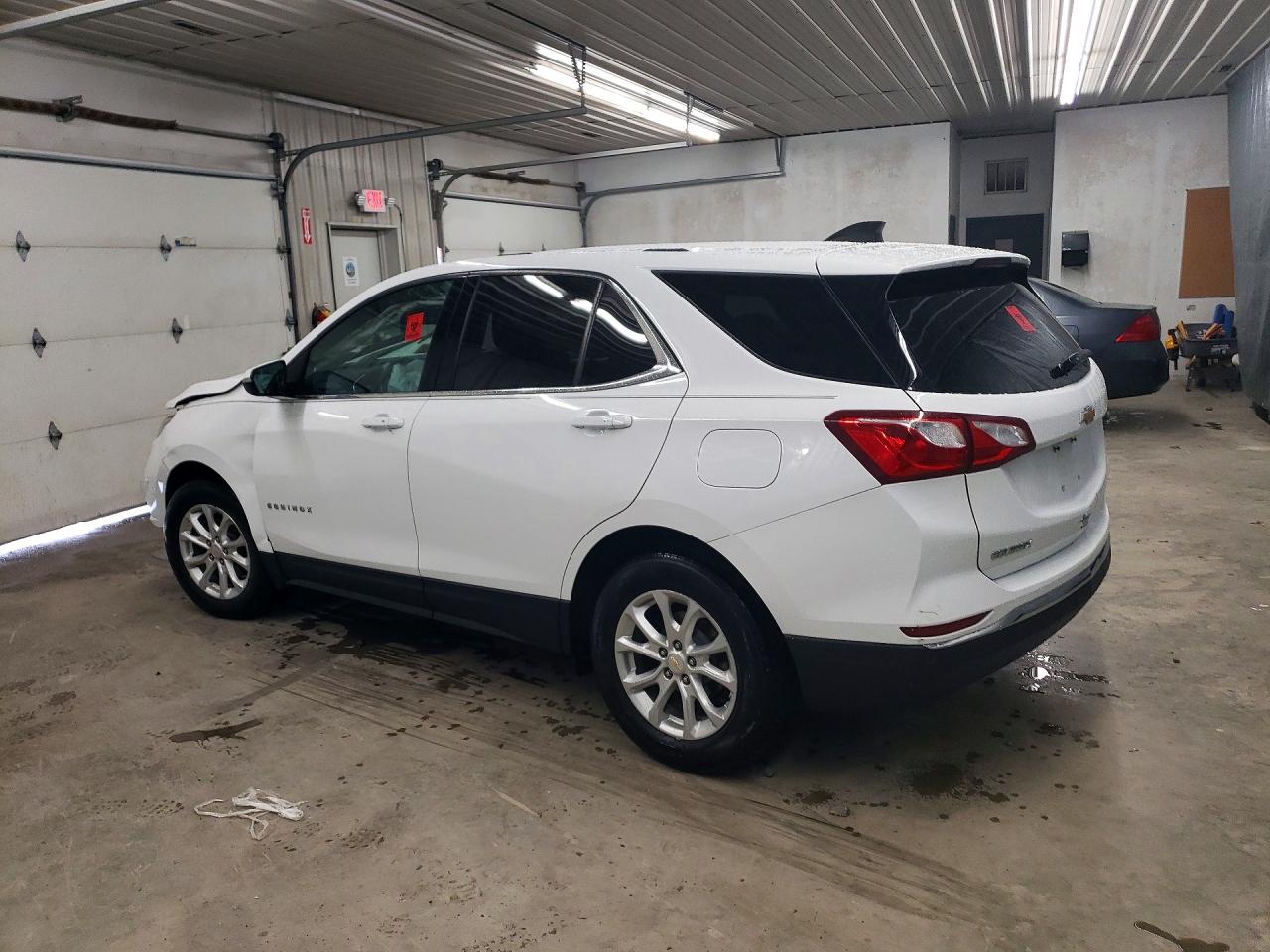 2018 Chevrolet Equinox Lt White vin: 2GNAXJEV8J6298632